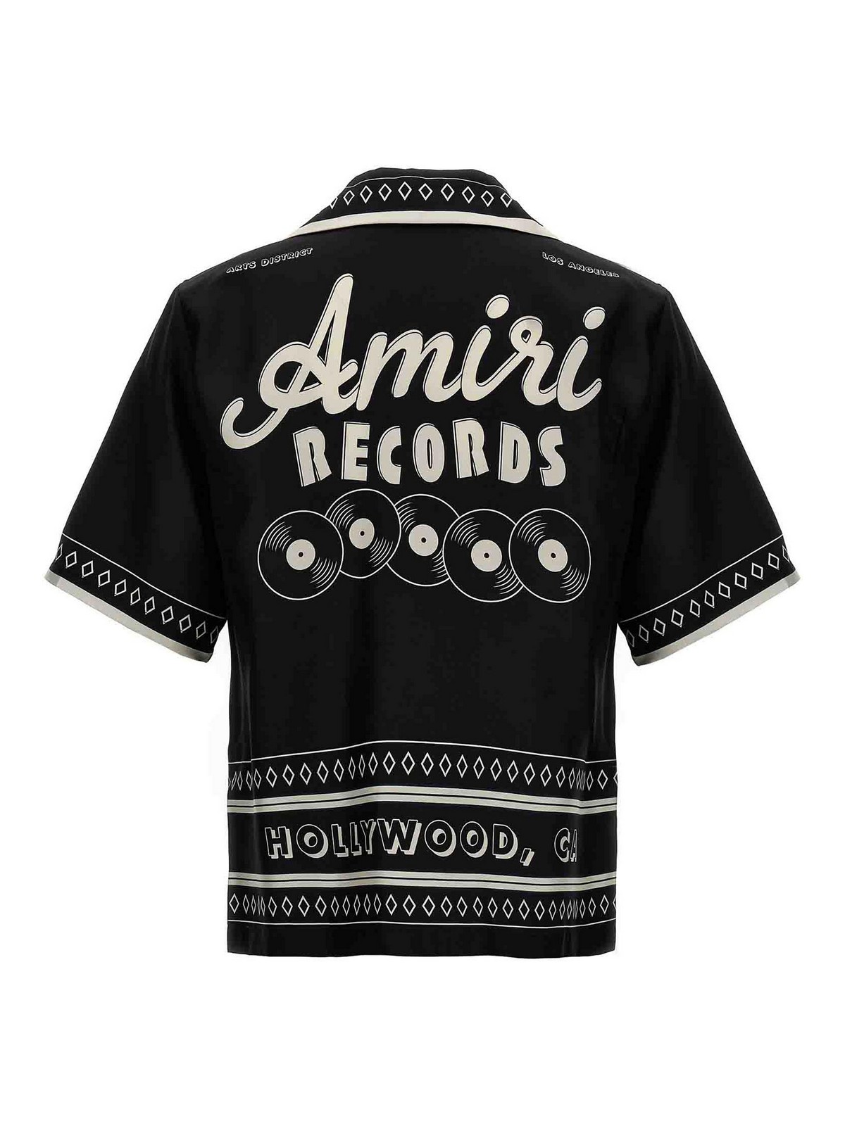 Amiri amiri records shirt - Black - Men | AW23MSS016001