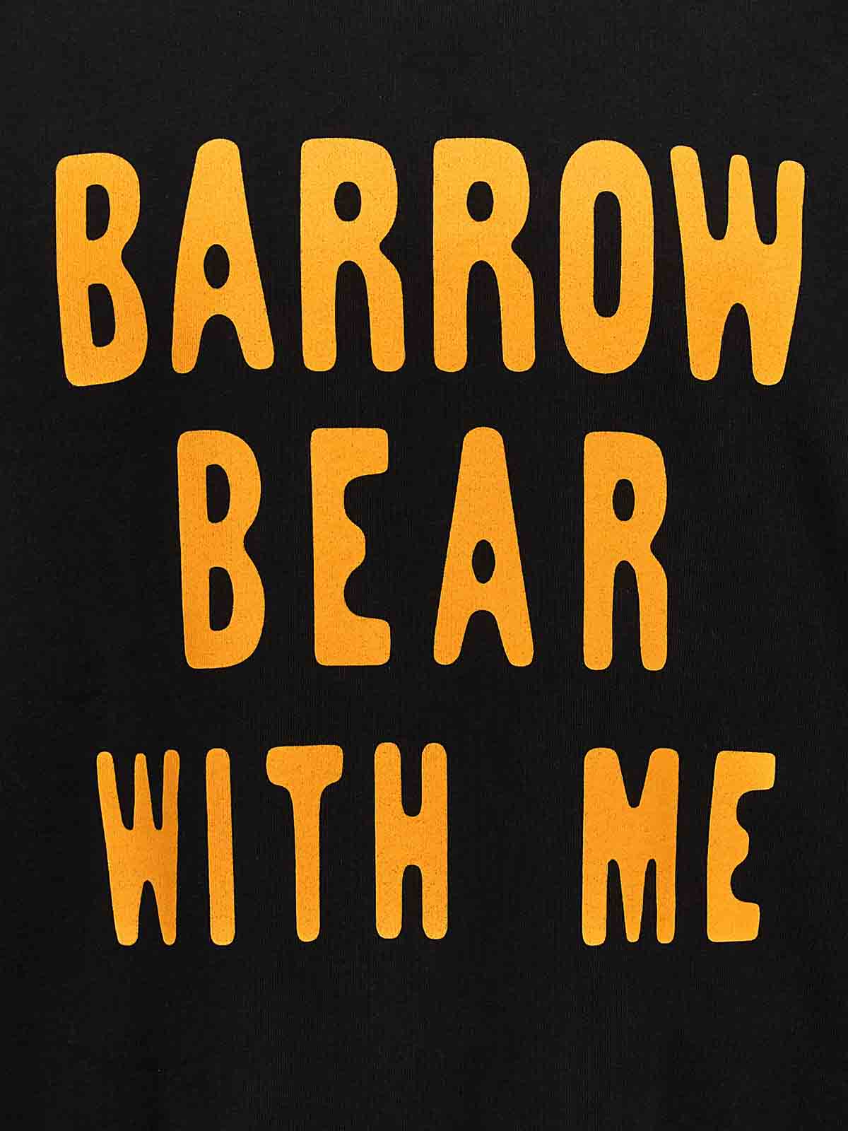 Shop Barrow Bear With Me Hoodie In Black
