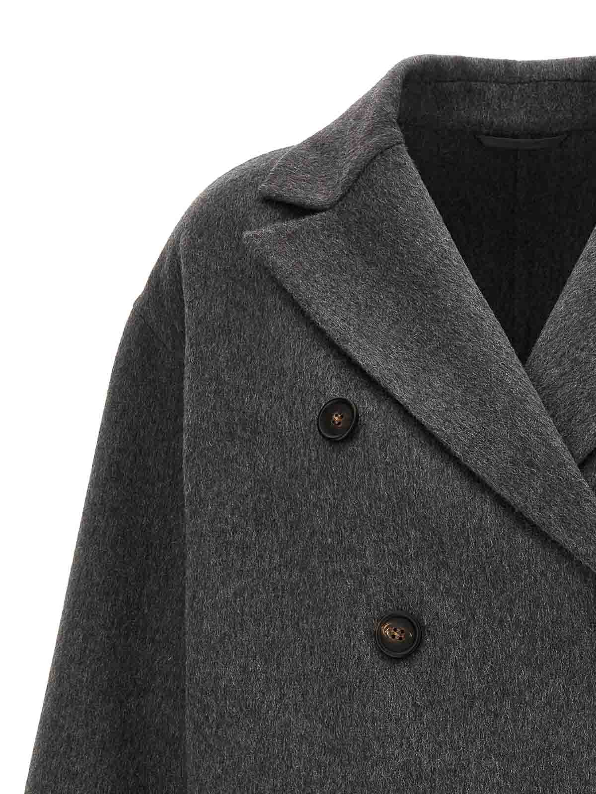 Short coats Brunello Cucinelli Doublebreasted coat MD5032875C028