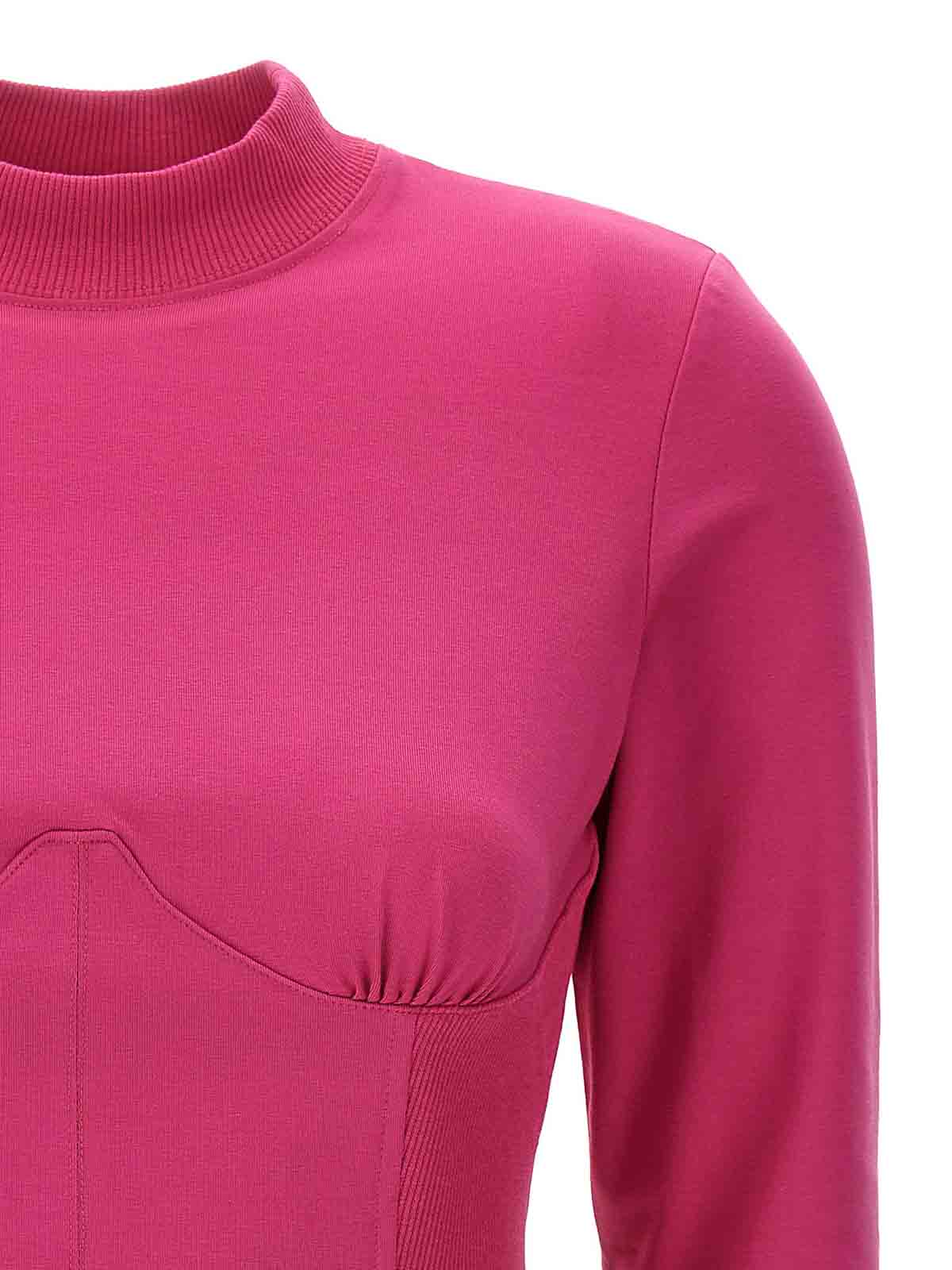 Shop Chiara Ferragni Flared Sweatshirt In Multicolour