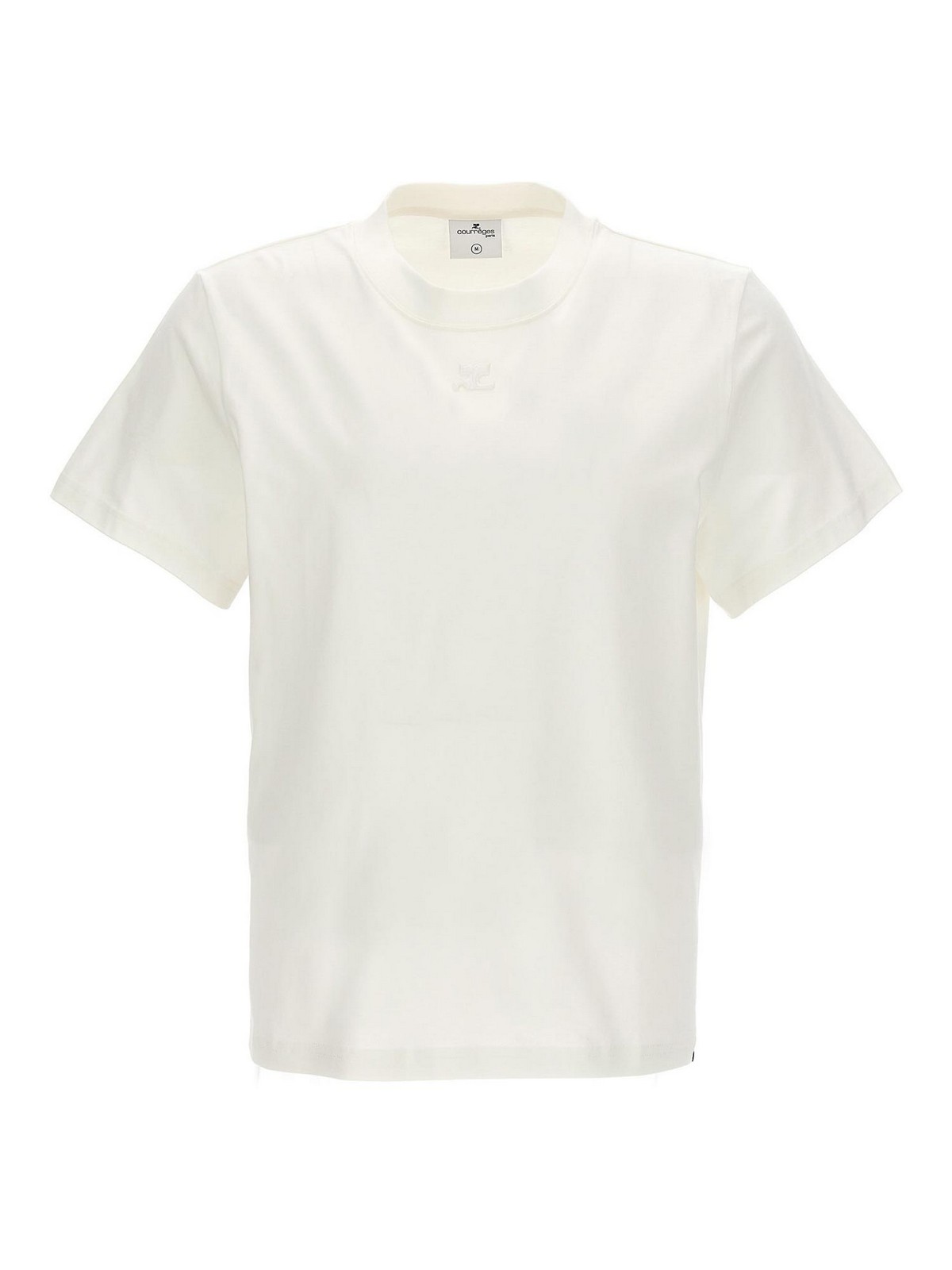 T-shirts Courreges - ac straight t-shirt - 323JTS008JS00710001