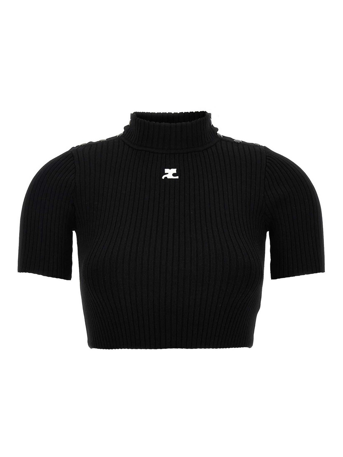 Courrèges Camiseta - Negro