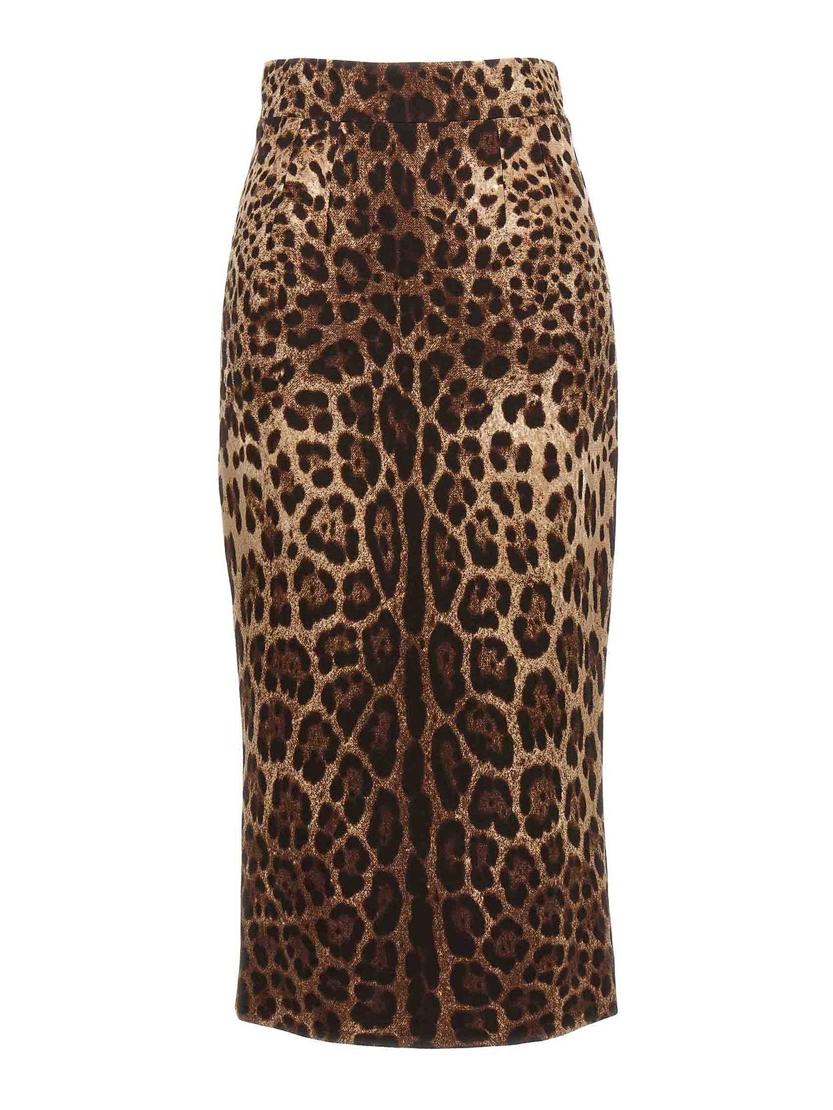 Shop Dolce & Gabbana Essential Pencil Skirt In Multicolor