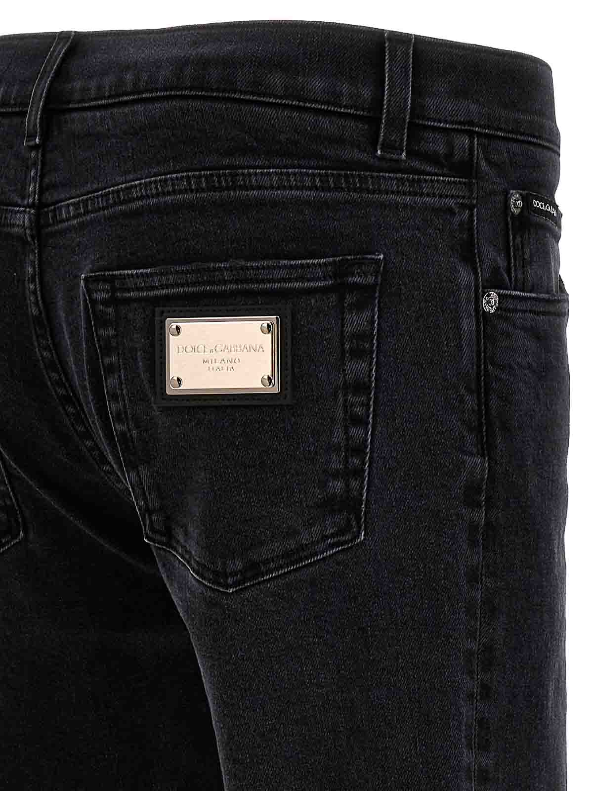 Bootcut jeans Dolce & Gabbana - Skinny jeans - GY07LDG8KA7S9001