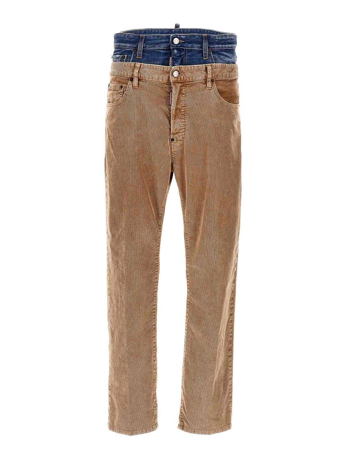 Dsquared2 ブーツカットジーンズ - ベージュ|S71LB1290S53162124