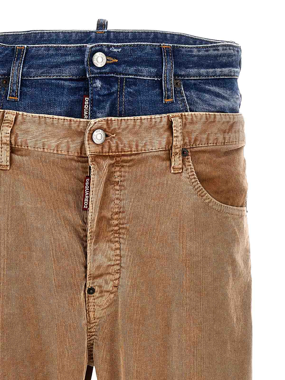Dsquared2 ブーツカットジーンズ - ベージュ|S71LB1290S53162124