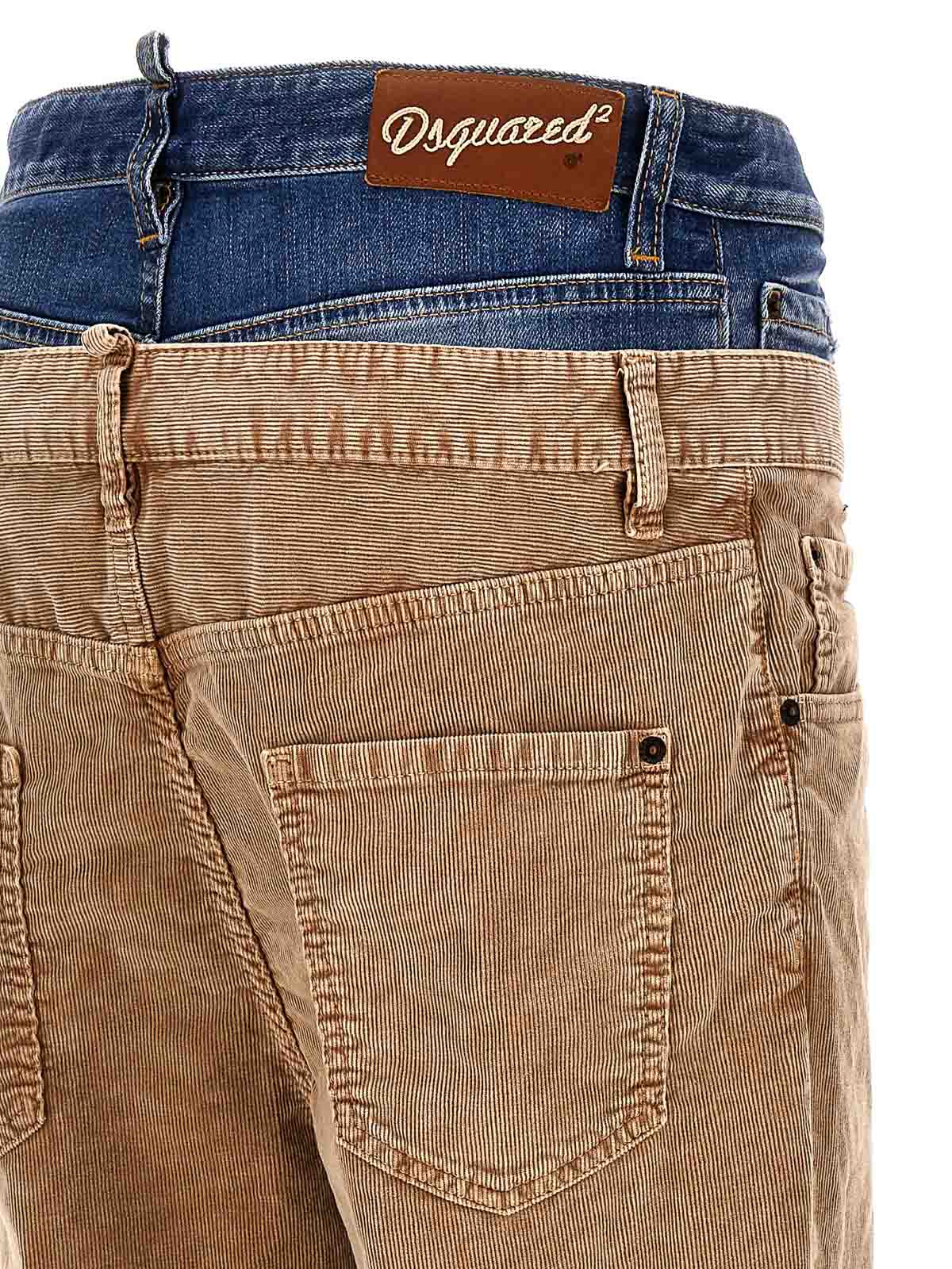 Dsquared2 ブーツカットジーンズ - ベージュ|S71LB1290S53162124