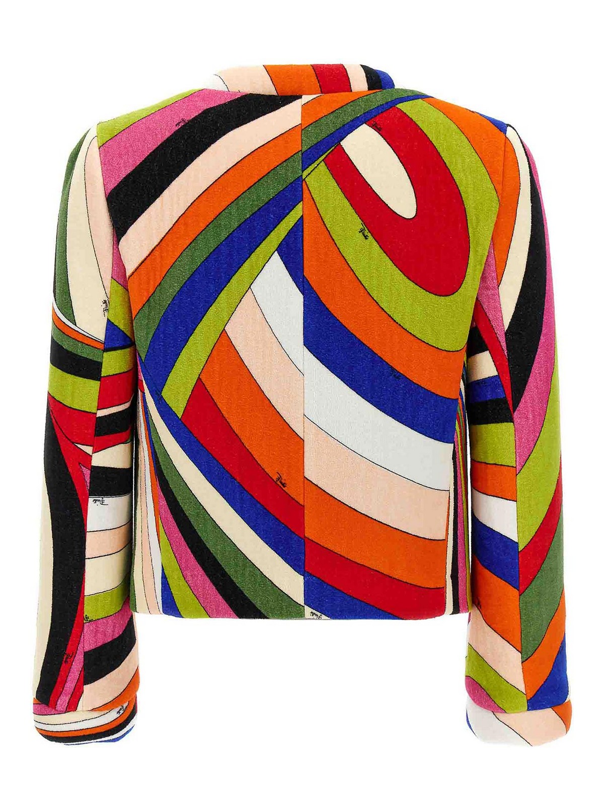 ジャケット・アウター EMILIO PUCCI Stripe Rayon Jacket EMILIO PUCCI Stripe Rayon Jacket