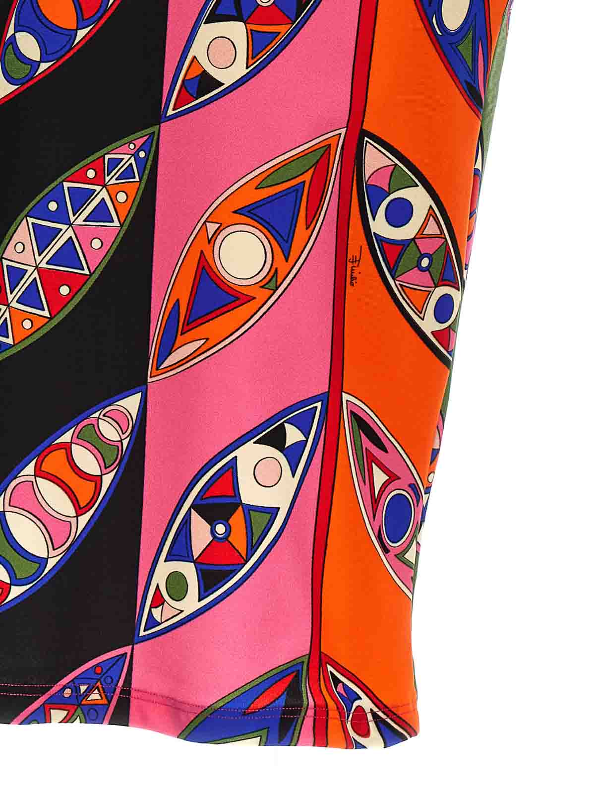 美品 EMILIO PUCCI 膝丈スカートレディースS 近年モデル LVJタグ付エミリオプッチ 膝丈スカート - メルカリ