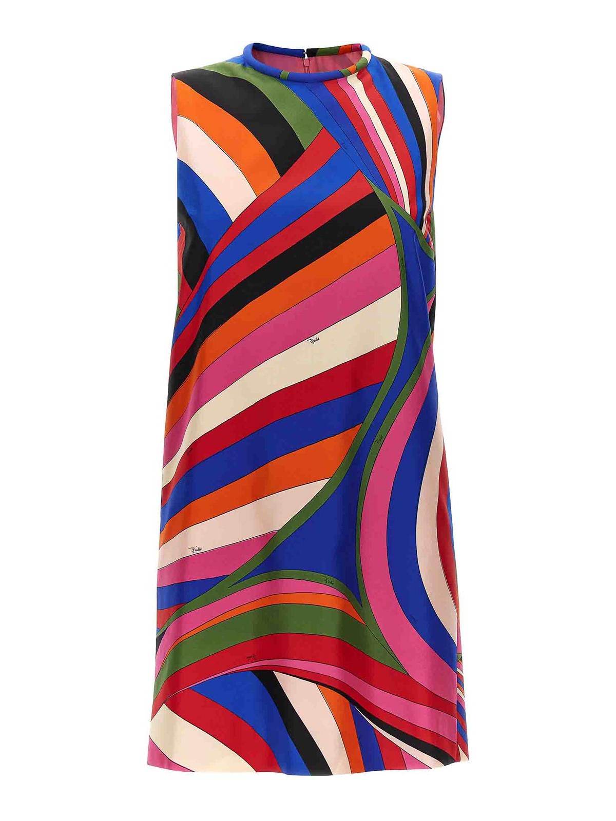 Emilio Pucci 膝丈ドレス - マルチカラー|3URG193U751013