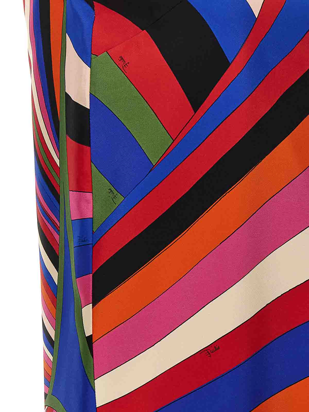 Emilio Pucci 膝丈ドレス - マルチカラー | 3URG193U751013