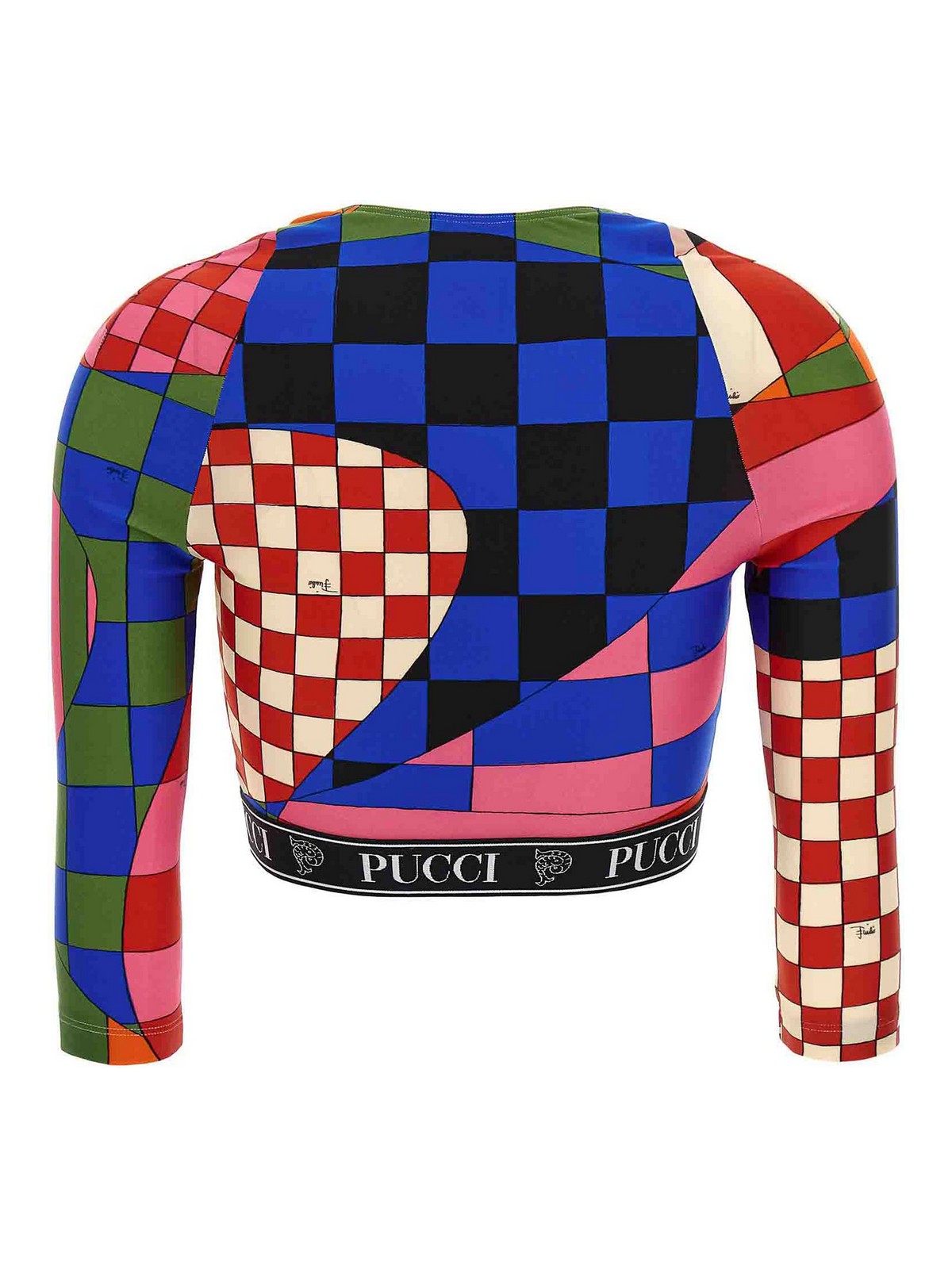 Emilio Pucci Patterned print top - Multicolour|3UTP023U785003