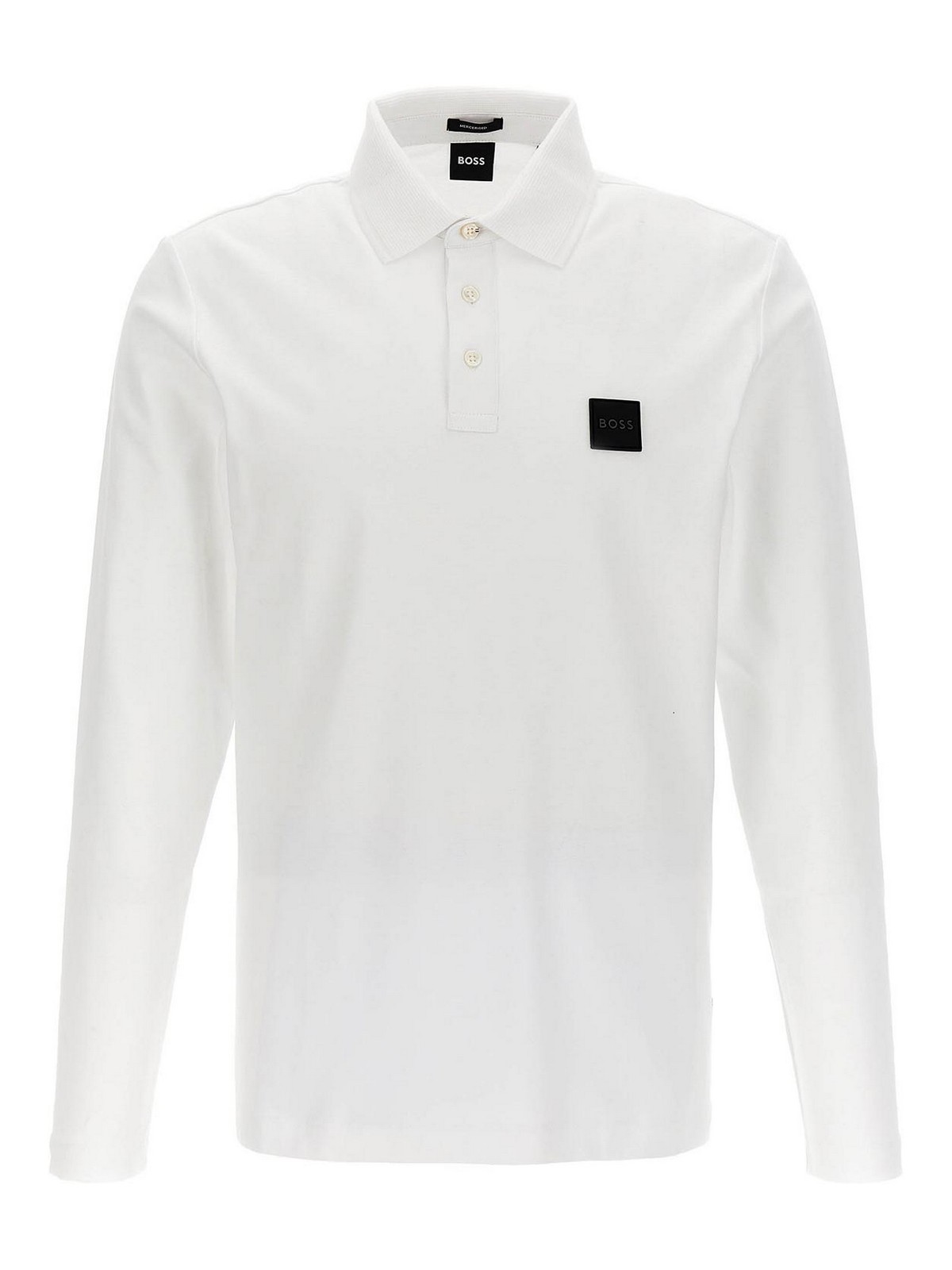 Hugo Boss Pado Polo Shirt In White