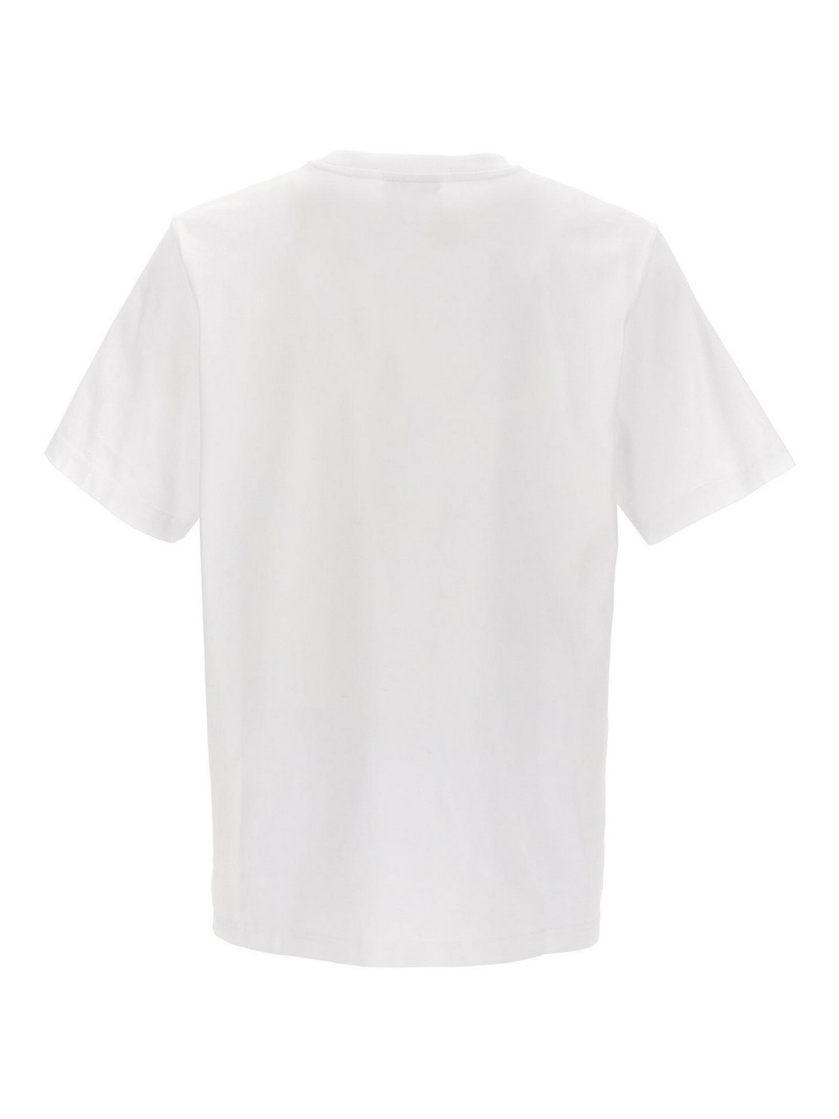 Shop Maison Kitsuné Camiseta - Blanco In White