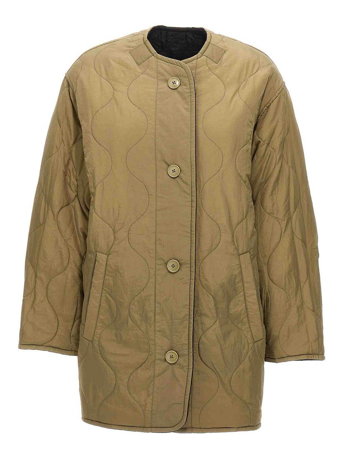 Isabel marant discount quilted coat lining