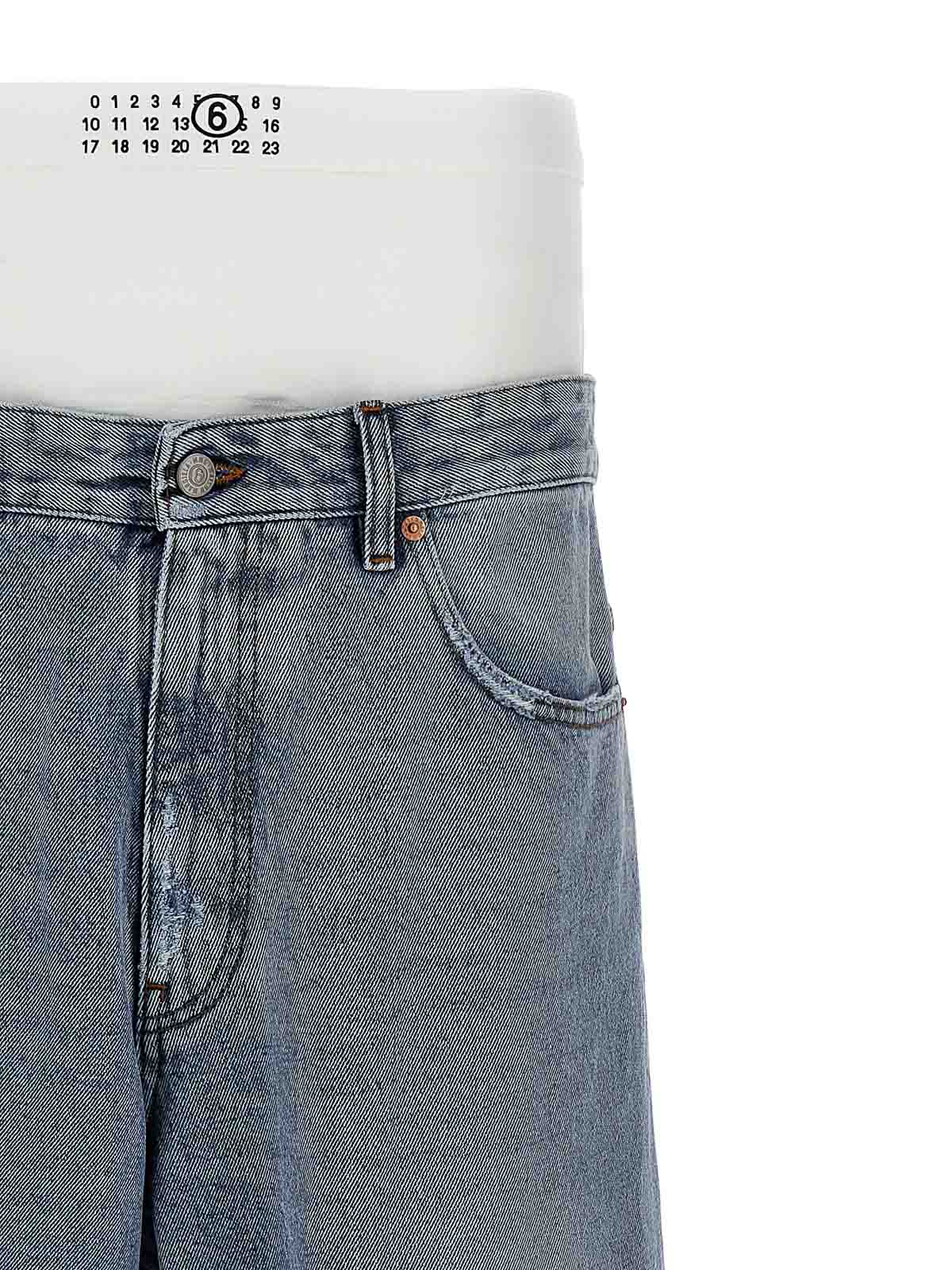 Bootcut jeans MM6 Maison Margiela - Boxer insert jeans - S62LB0148S30589976