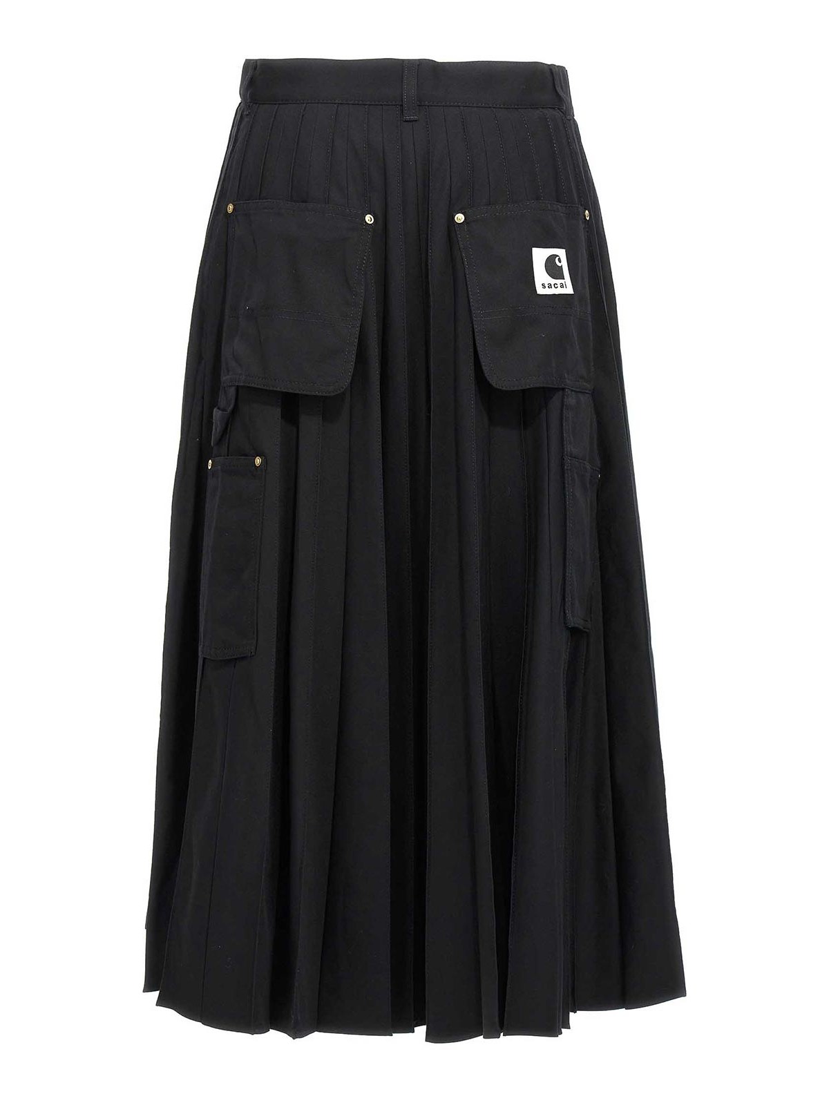 Sacai Carhartt WIP Asymmetric Wrap Skirt | Nordstrom