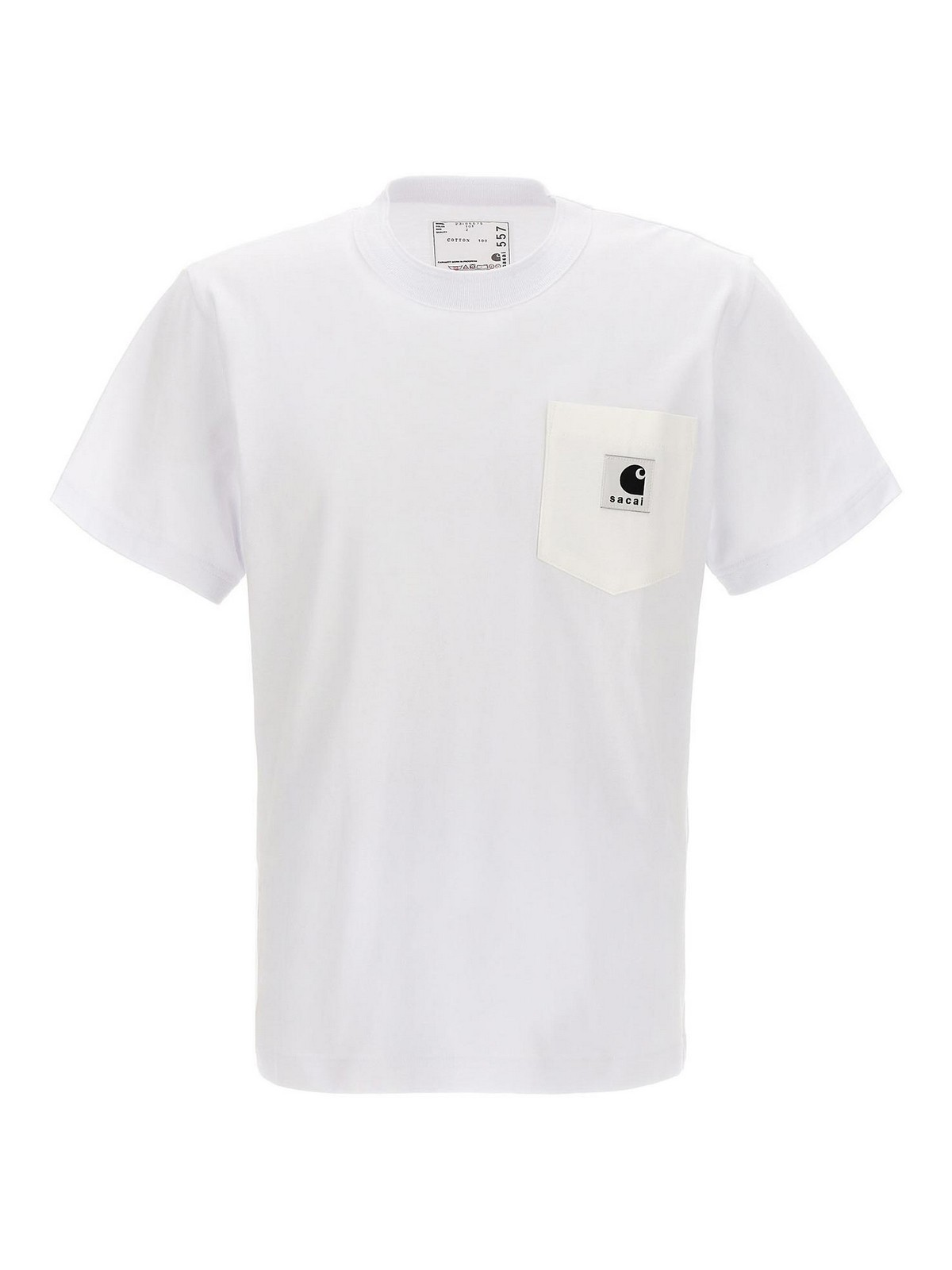 T-shirts Sacai - T-shirt sacai x carhartt wip - 230557S101