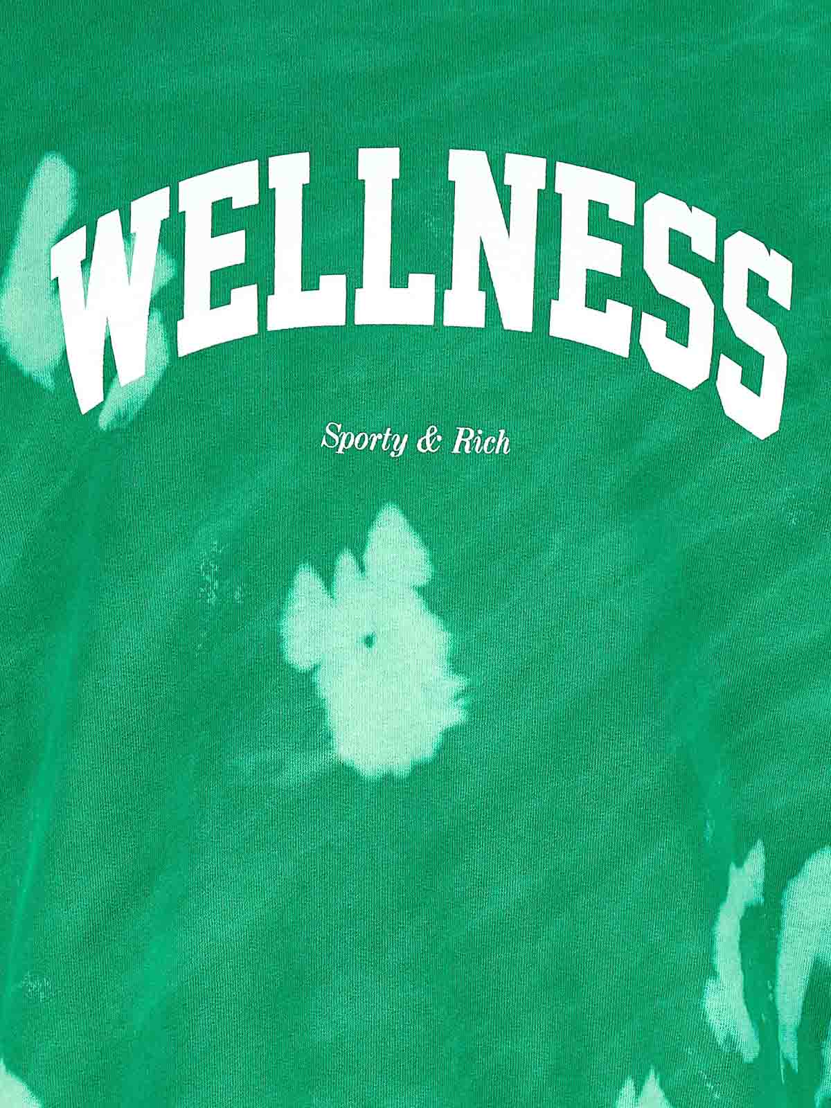 Shop Sporty And Rich Wellness Ivy Sweatshirt In Green