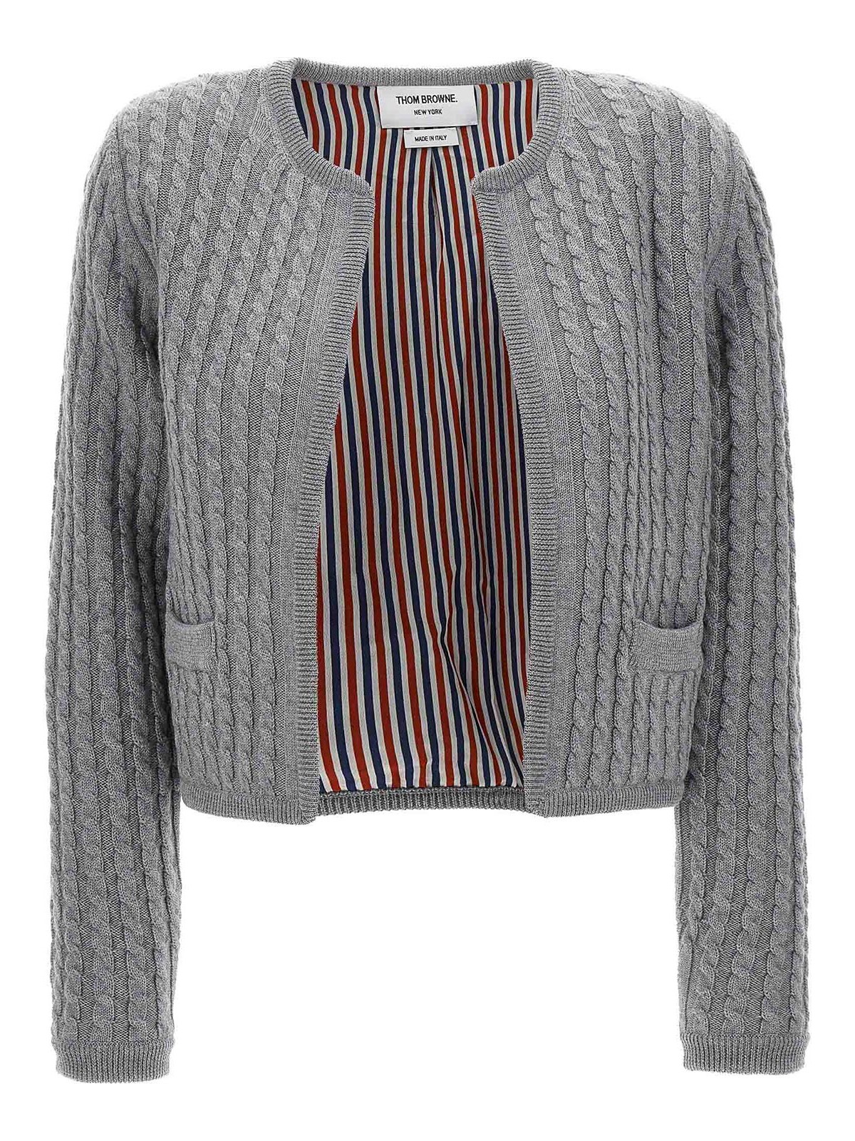 Thom Browne カーディガン - グレー|FKJ076AY1002055