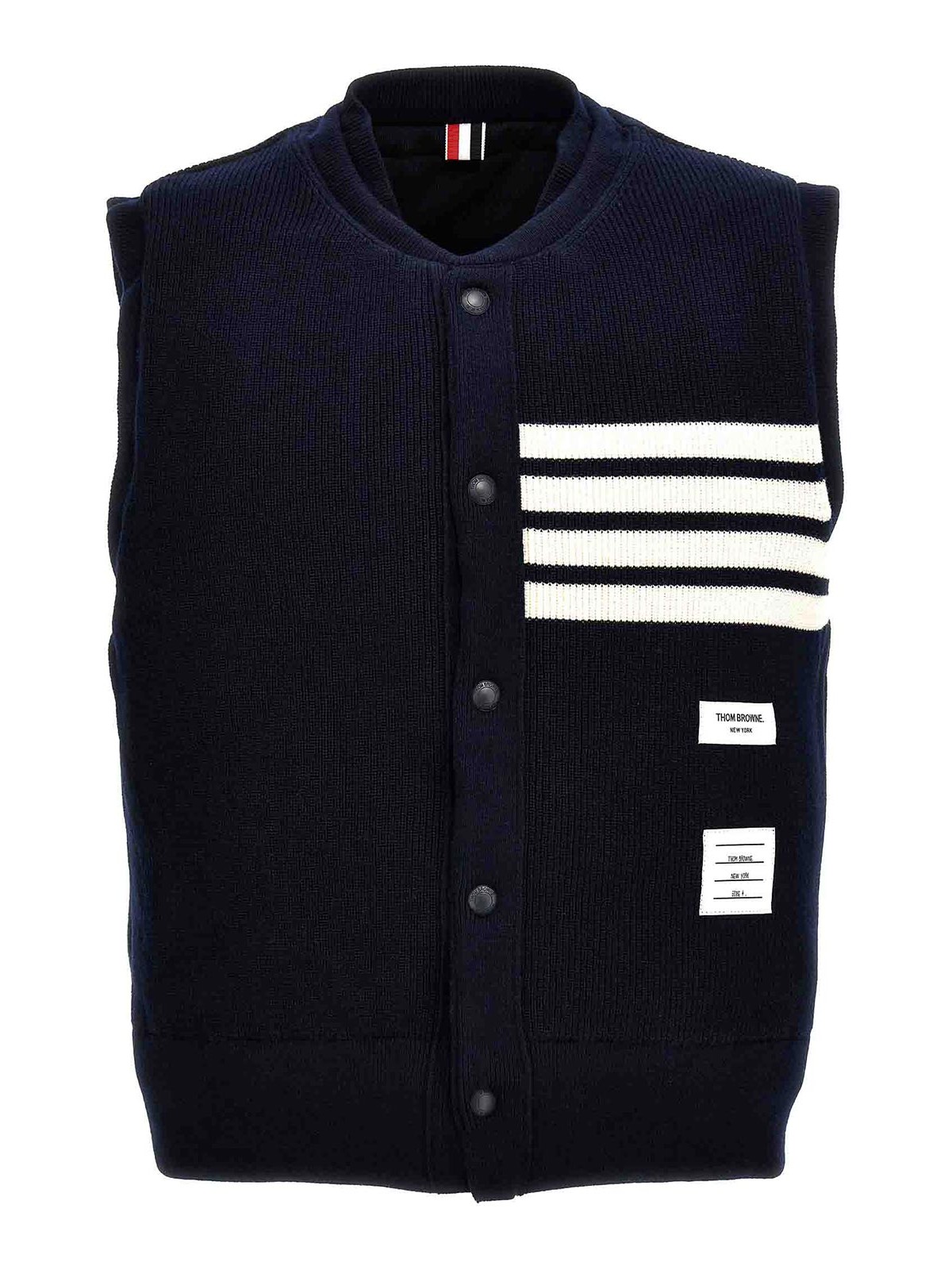 ベスト・ジレ THOM BROWNE Women Vests FBC010V00626 415 NAVY FKV205A-Y1024-415_V1.jpg?v=