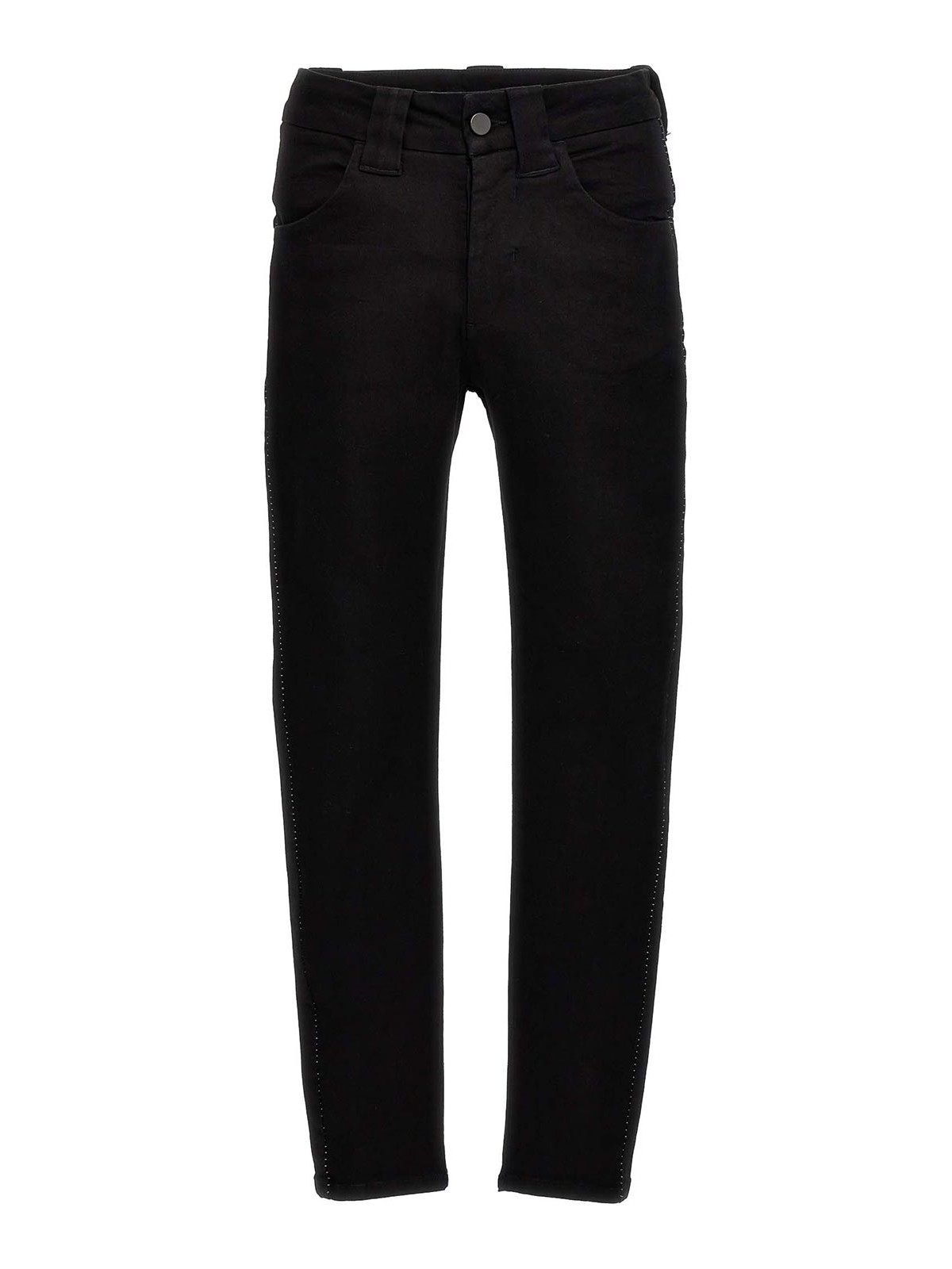 Thom Krom Stretch jeans with contrast stitching - Black|MT79BLACK