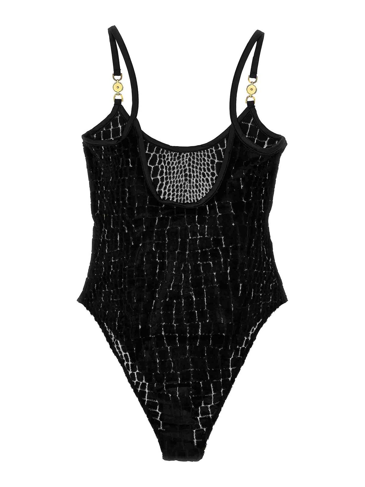 Onepiece Versace crocodile onepiece swimsuit 10128081A093001B000
