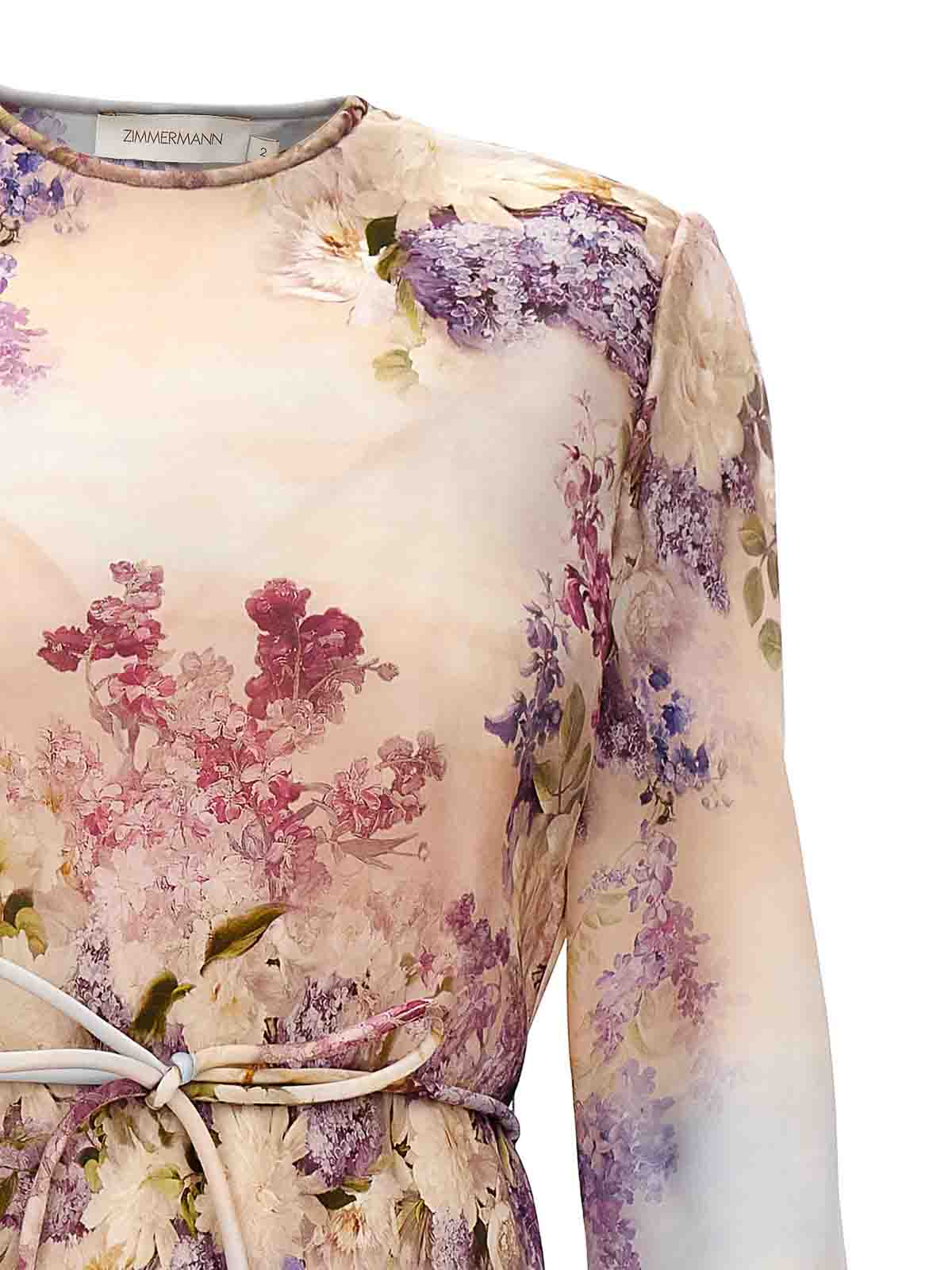 Zimmermann luminosity bias slip dress - Multicolour