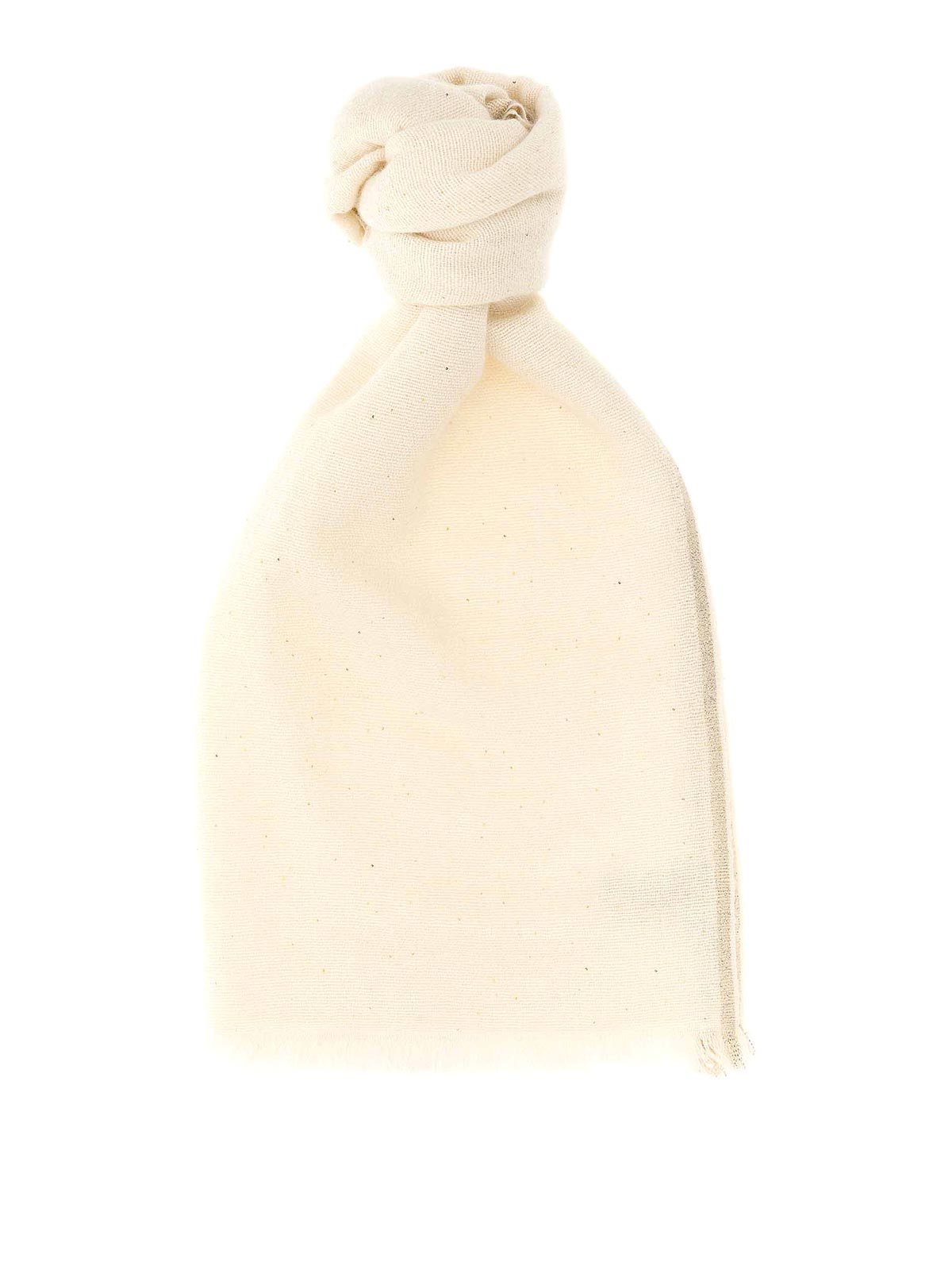 Brunello Cucinelli - Man - White - Scarf