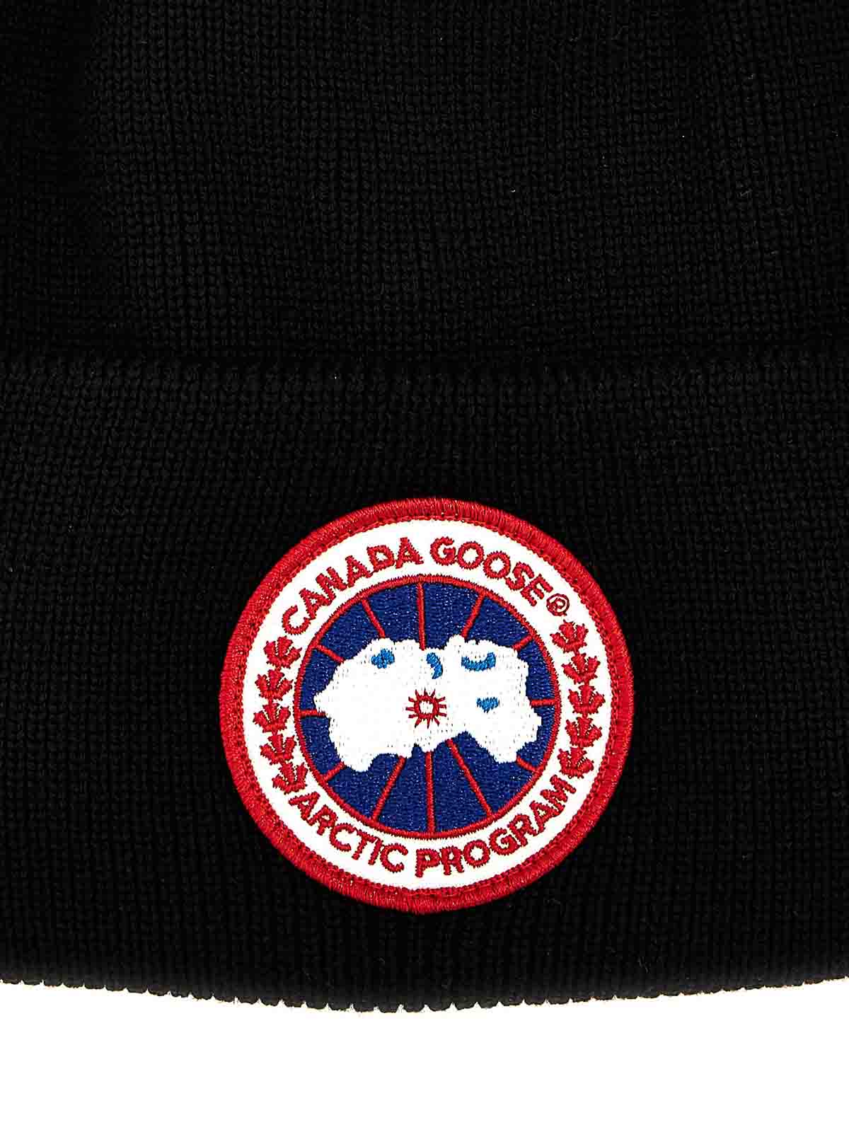 Canada Goose arctic disc toque cap - Black - Men|6936M4761