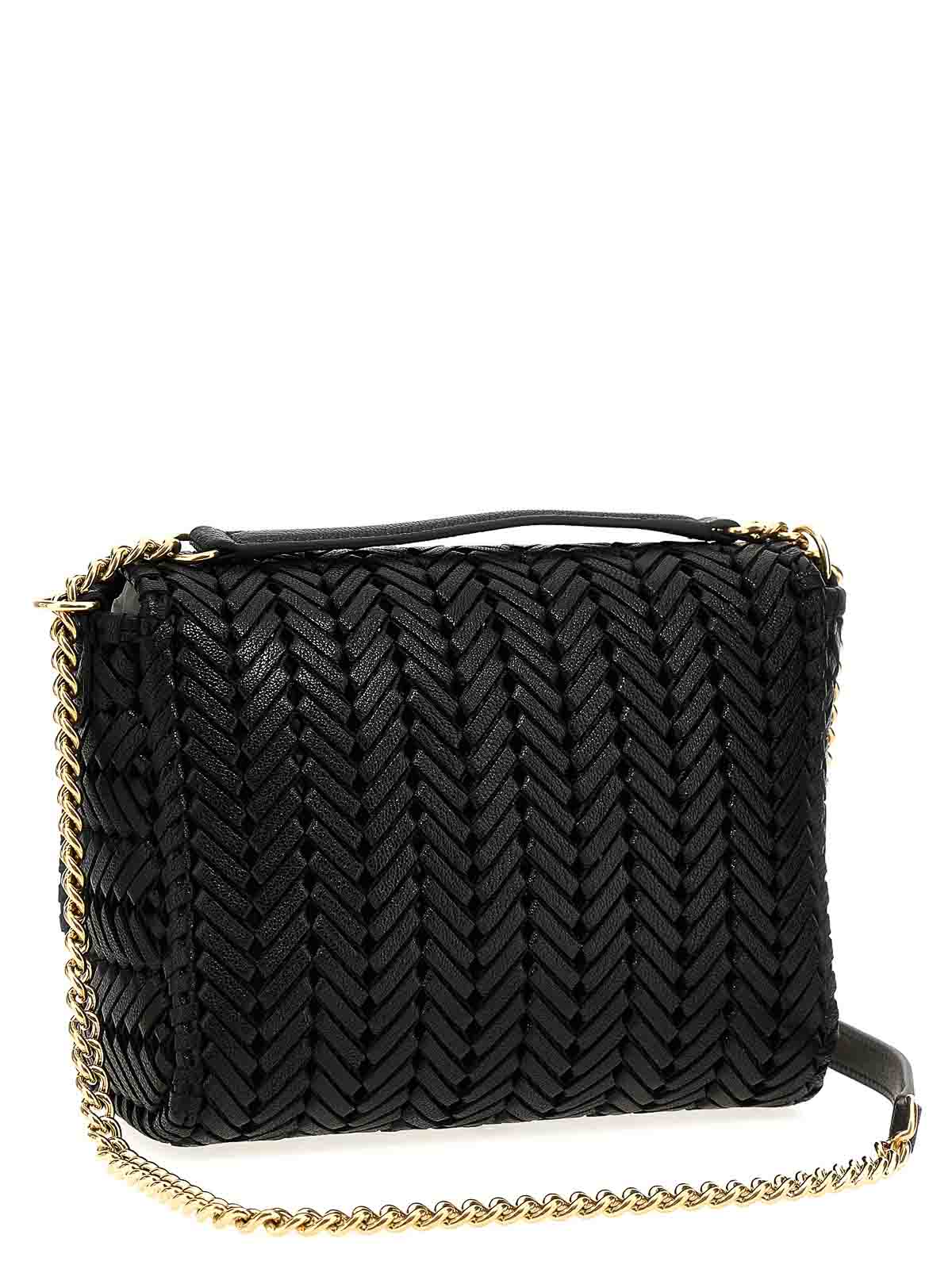 Anya Hindmarch neeson chain crossbody bag|5050925182317BLACK
