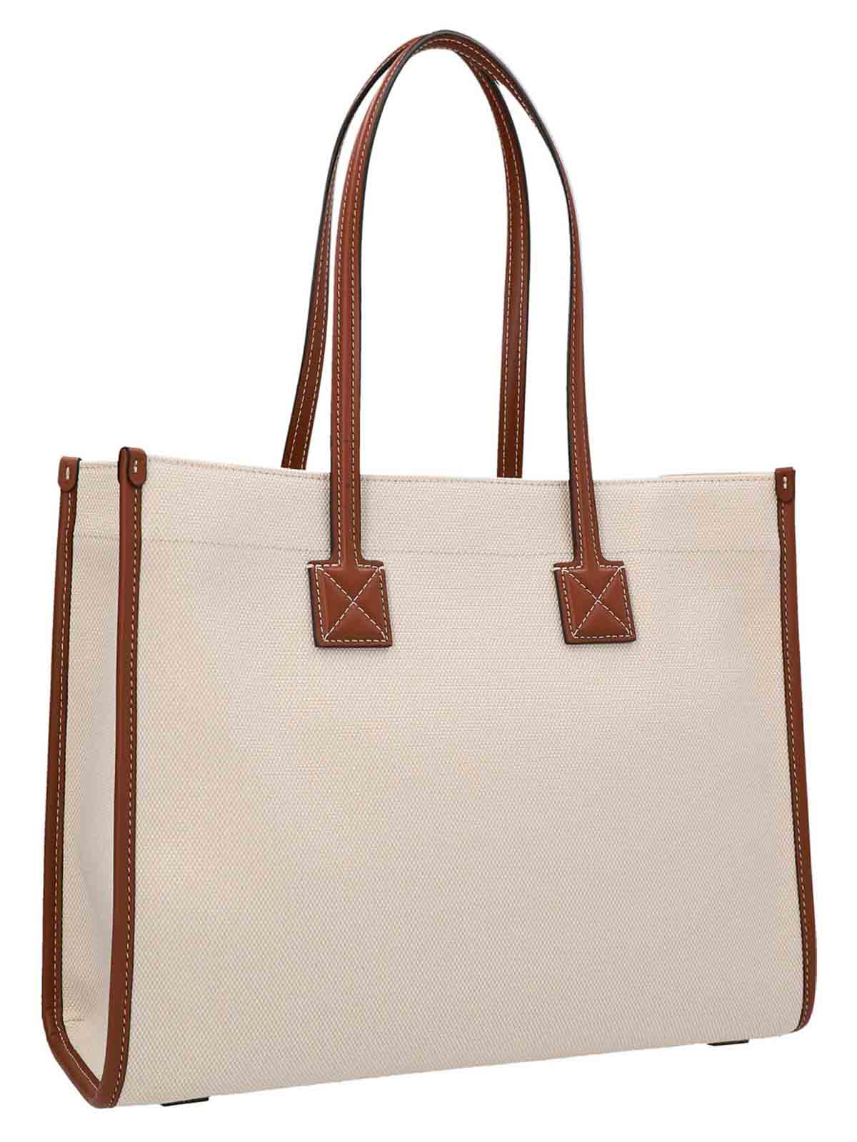 Shop Burberry Medium  Shopping Bag In Brown