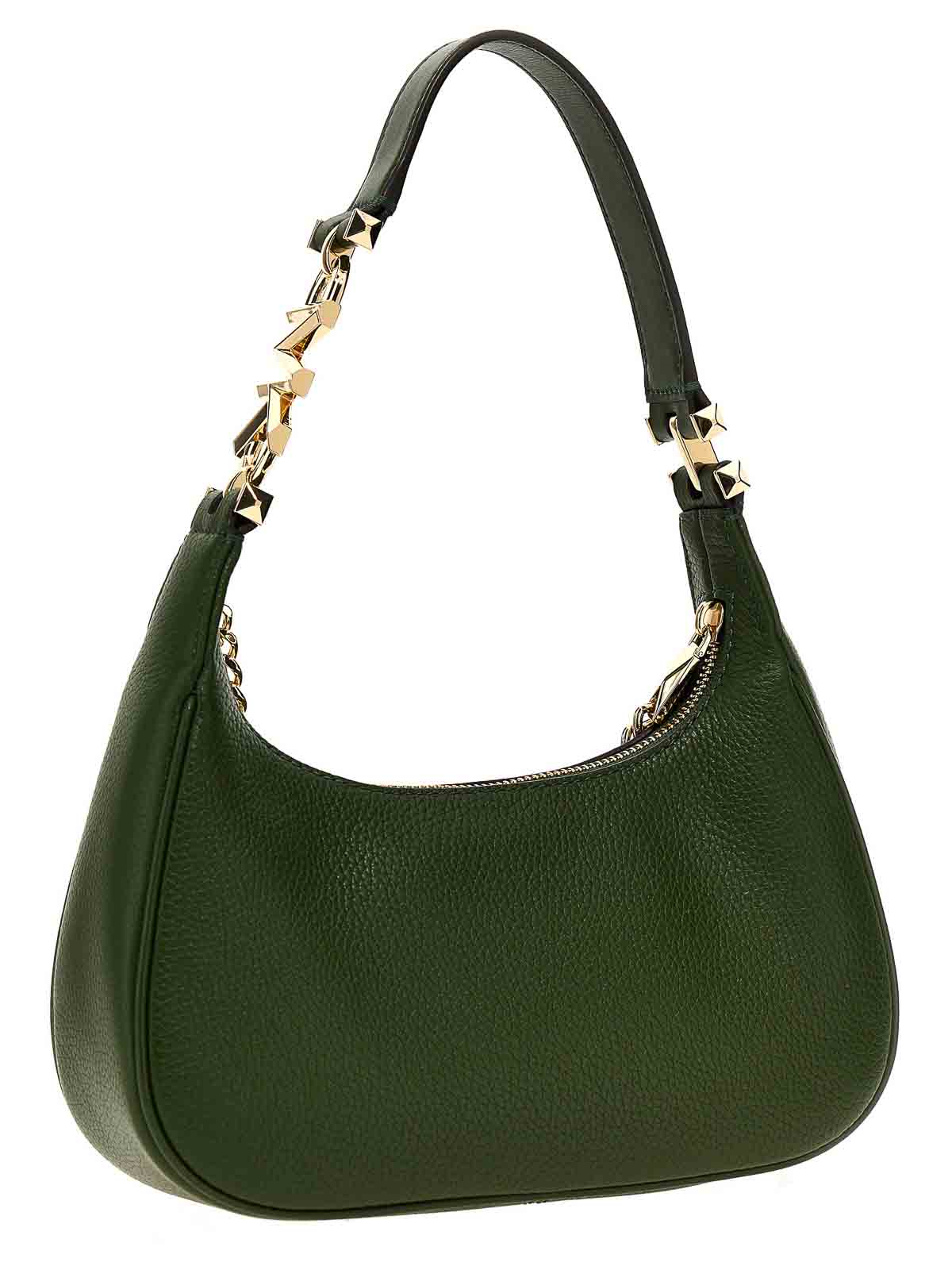 Michael Kors Logo leather shoulder bag - Green|32F2GP1C1L386