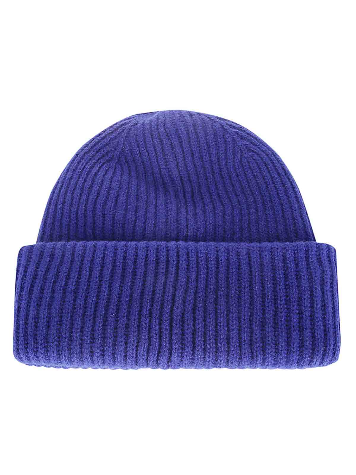 A.P.C. Bonnet michelle - Blue - Men|WVBBRM25075IAG | thebs.com