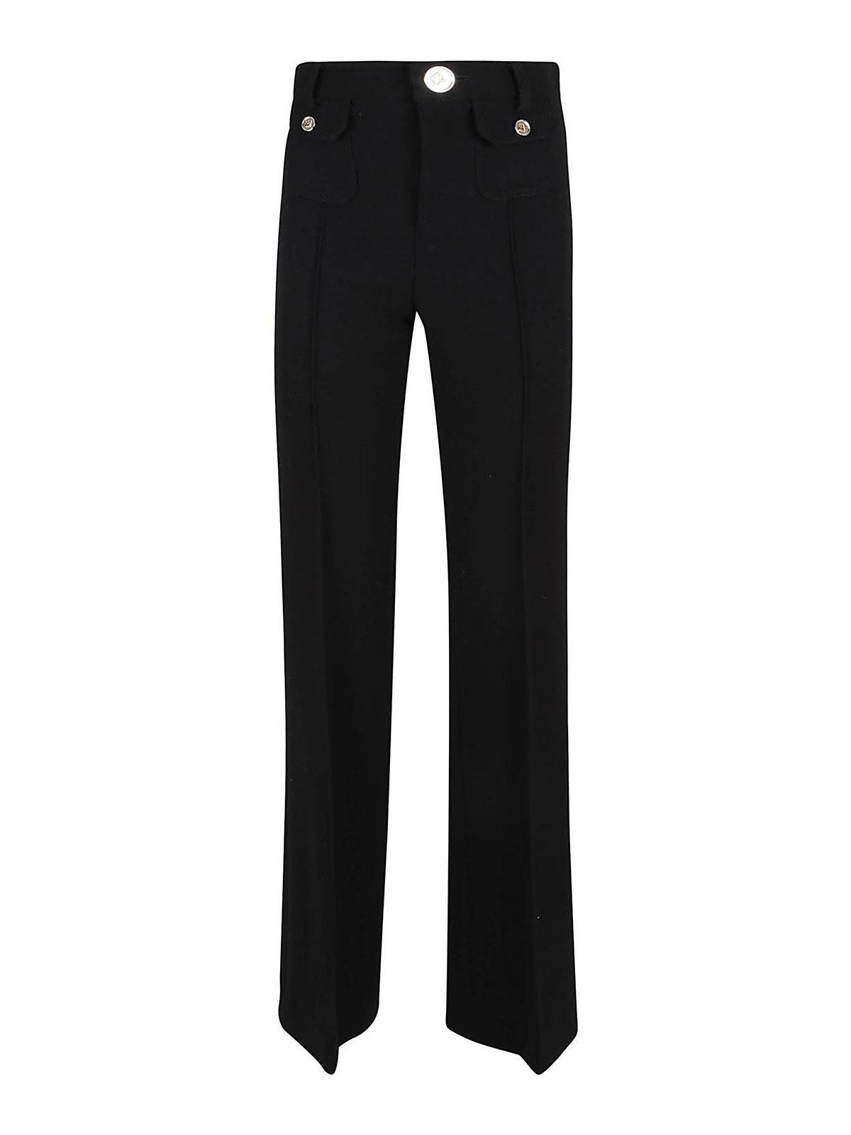 Giambattista Valli Boutique Milan: Pink Gabardine Treillage Trousers -  Luxferity