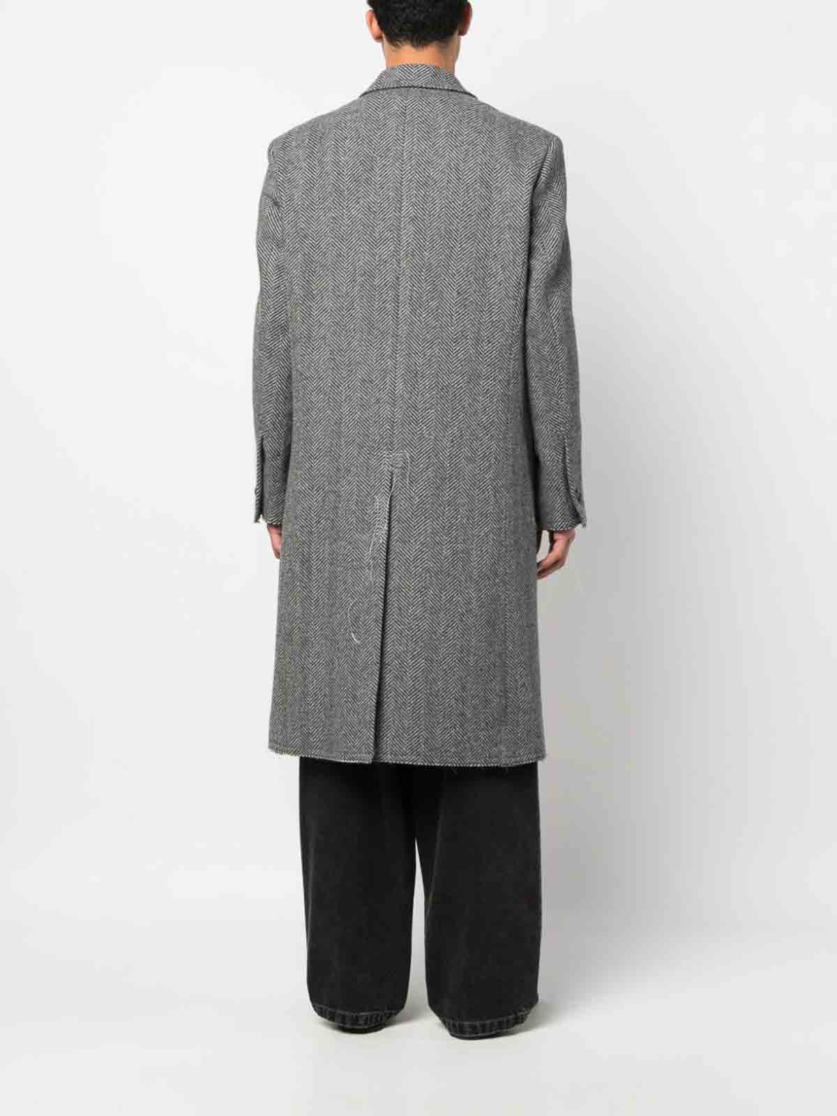 Andersson Bell `moriens` double-breasted coat - Grey
