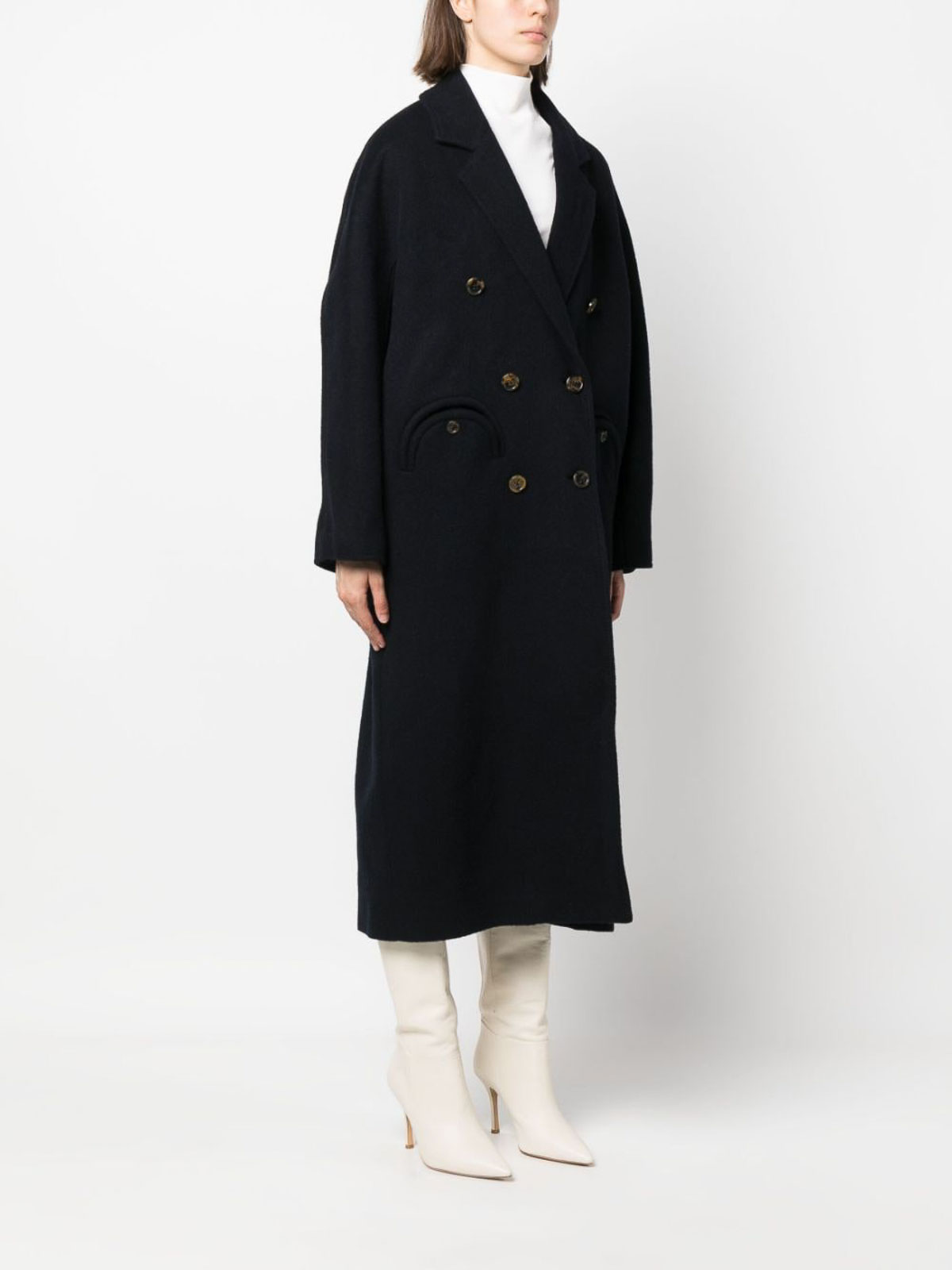 Short coats Blazé Milano - `pegaso moroseta` double-breasted coat ...