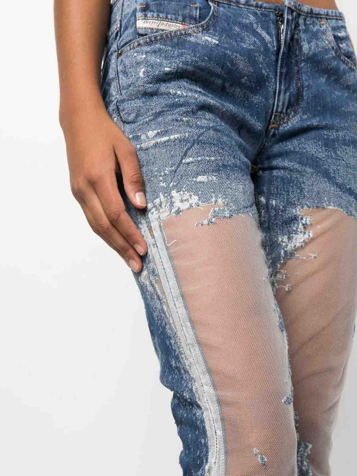 パンツ DIESEL Flare Jeans D-Shark Women's Bootcut and Flare Jeans | Medium blue | Diesel D-Shark