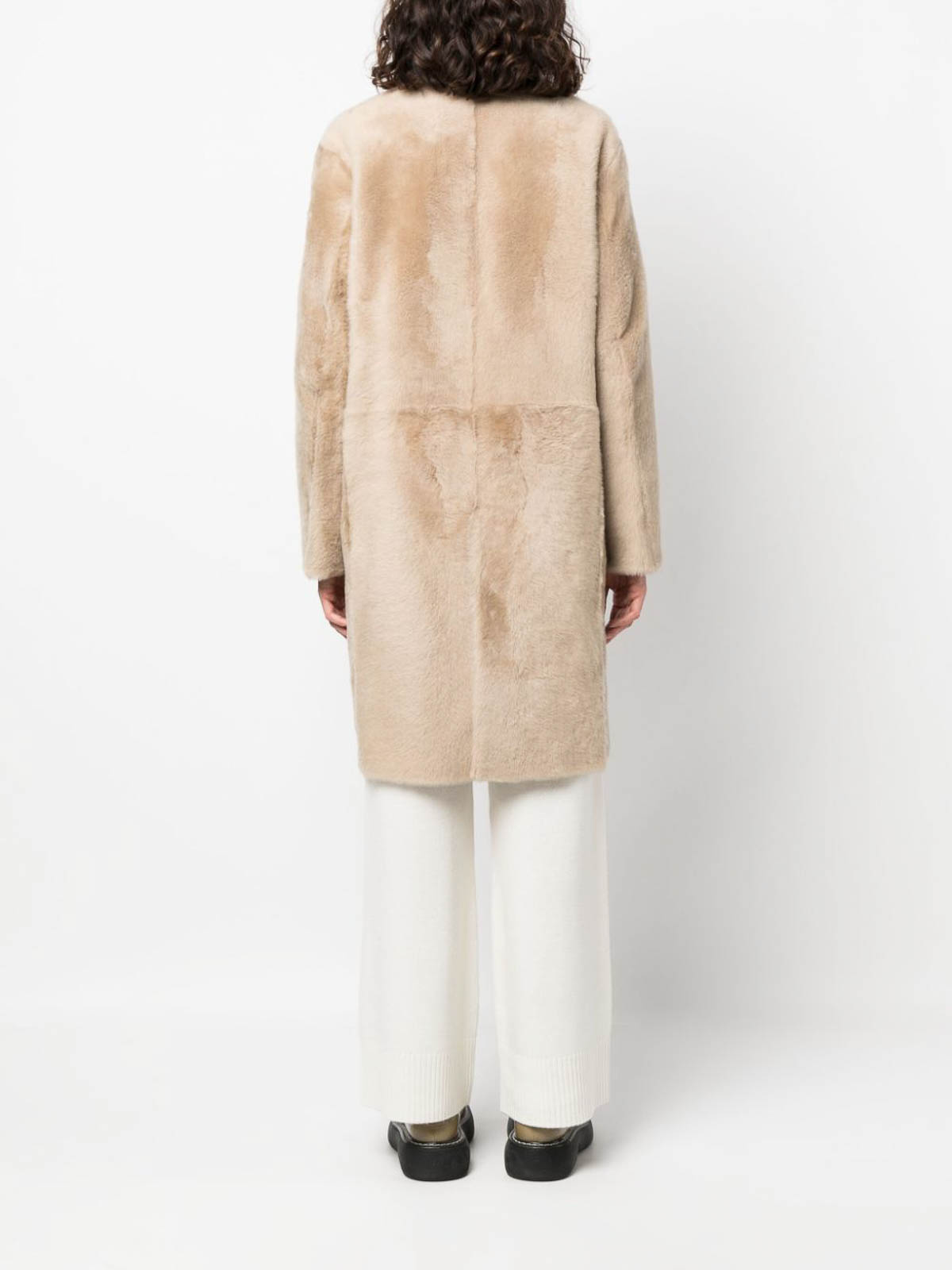 VIP【送料関税込】FURLING BY GIANI LONG COAT Furling By Giani `lacon` coat - Silver - Women | SANDRACHAMPAGNE