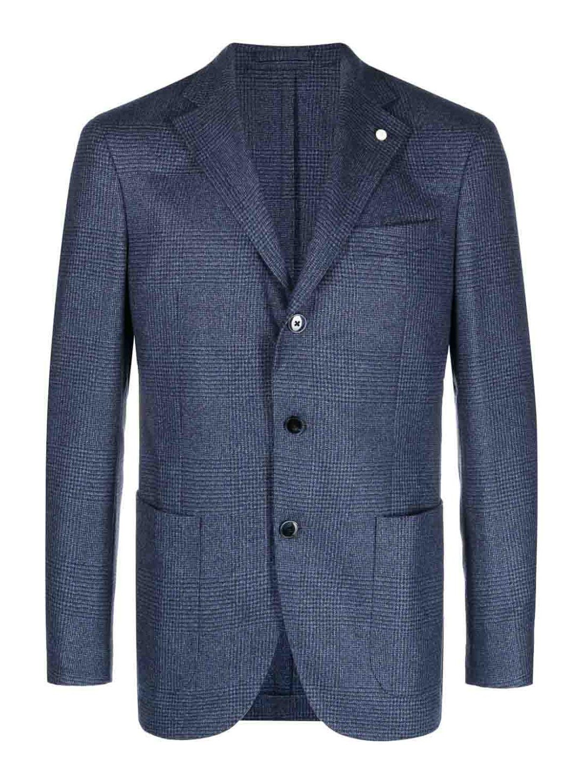 Casual jackets Luigi Bianchi Mantova - Jacket - 32654032401BLU | thebs.com