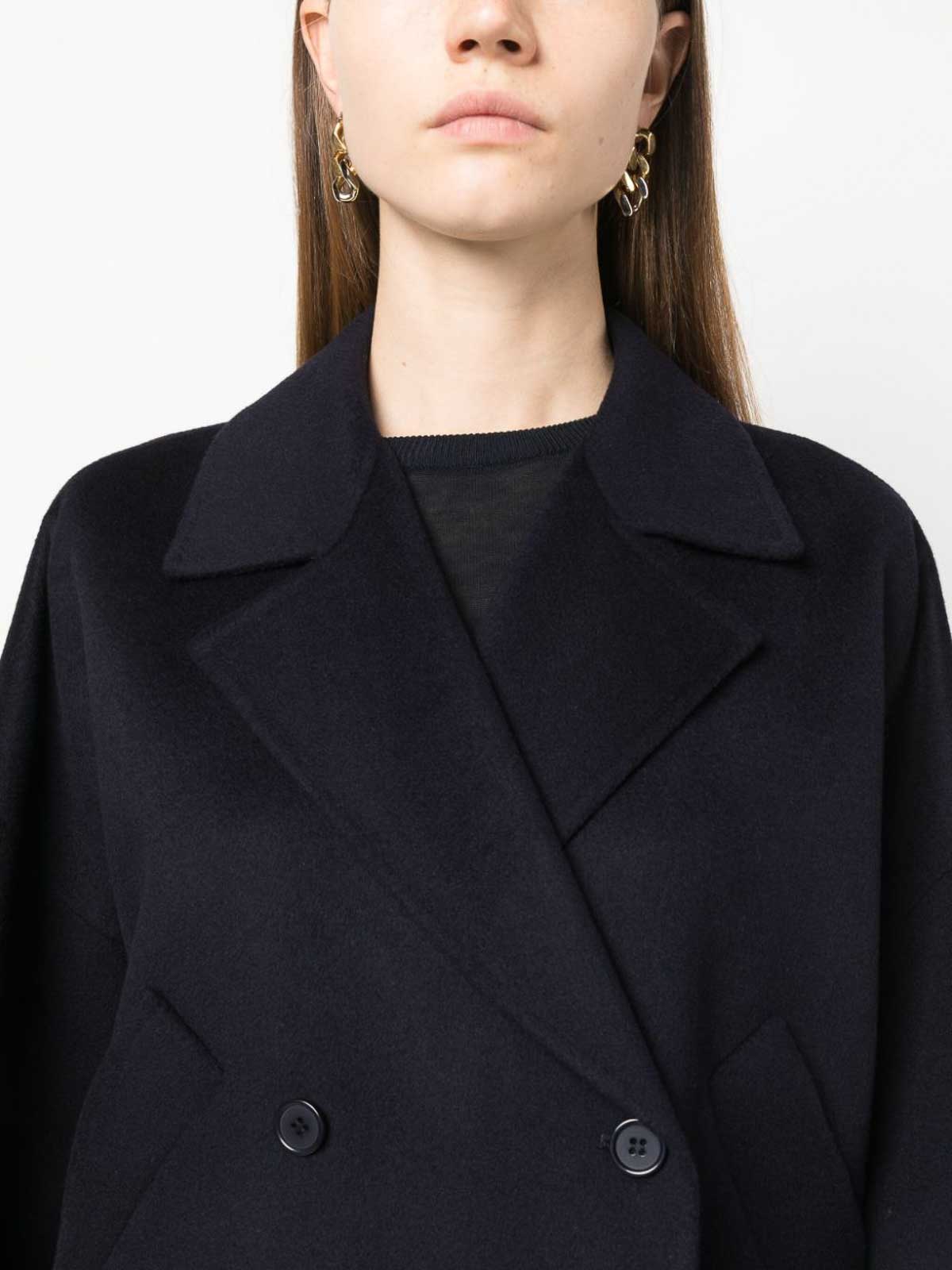 P.A.R.O.S.H. Double-breasted coat - Blue - Women