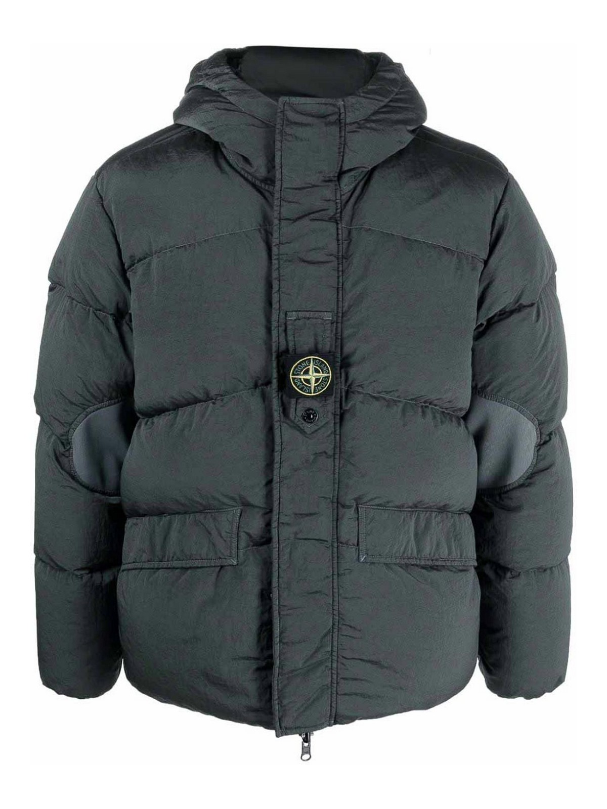Stone Island Reversible padded jacket - Grey - Men|791542719V0062