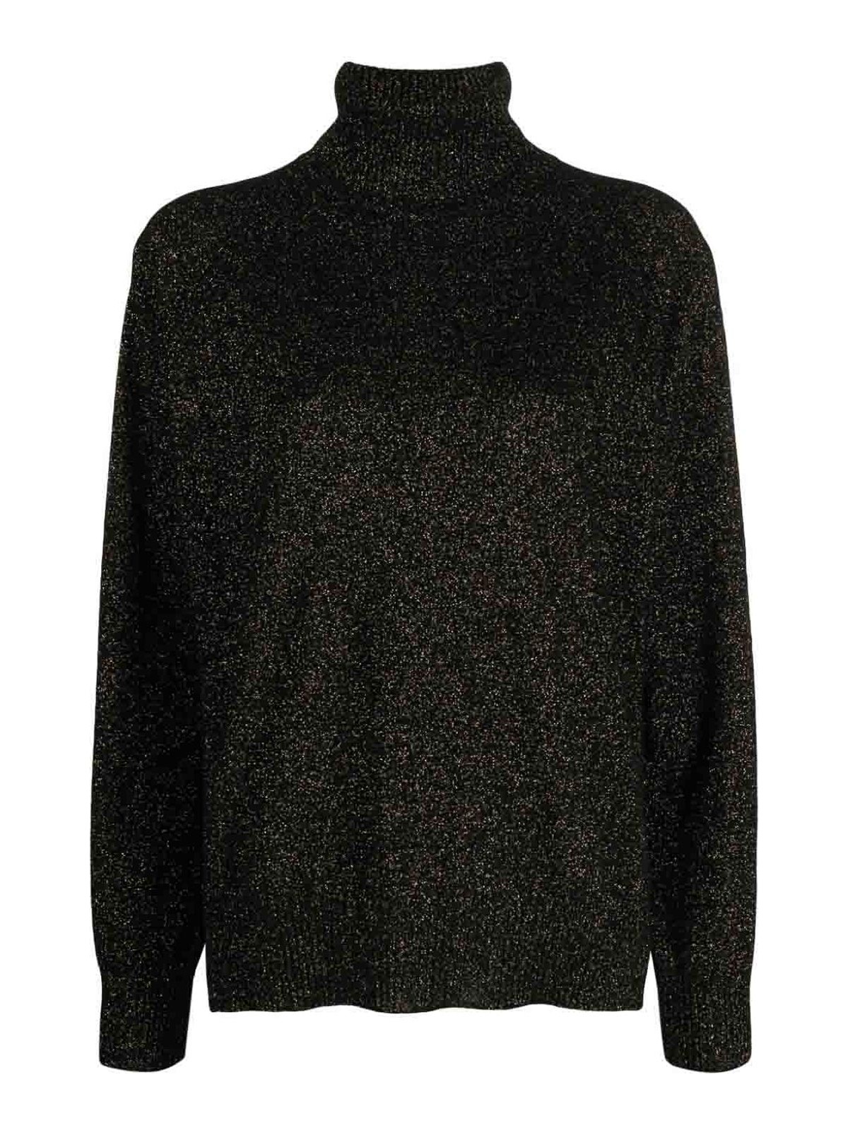 Shop Twinset Turtle-neck Sweater In Black