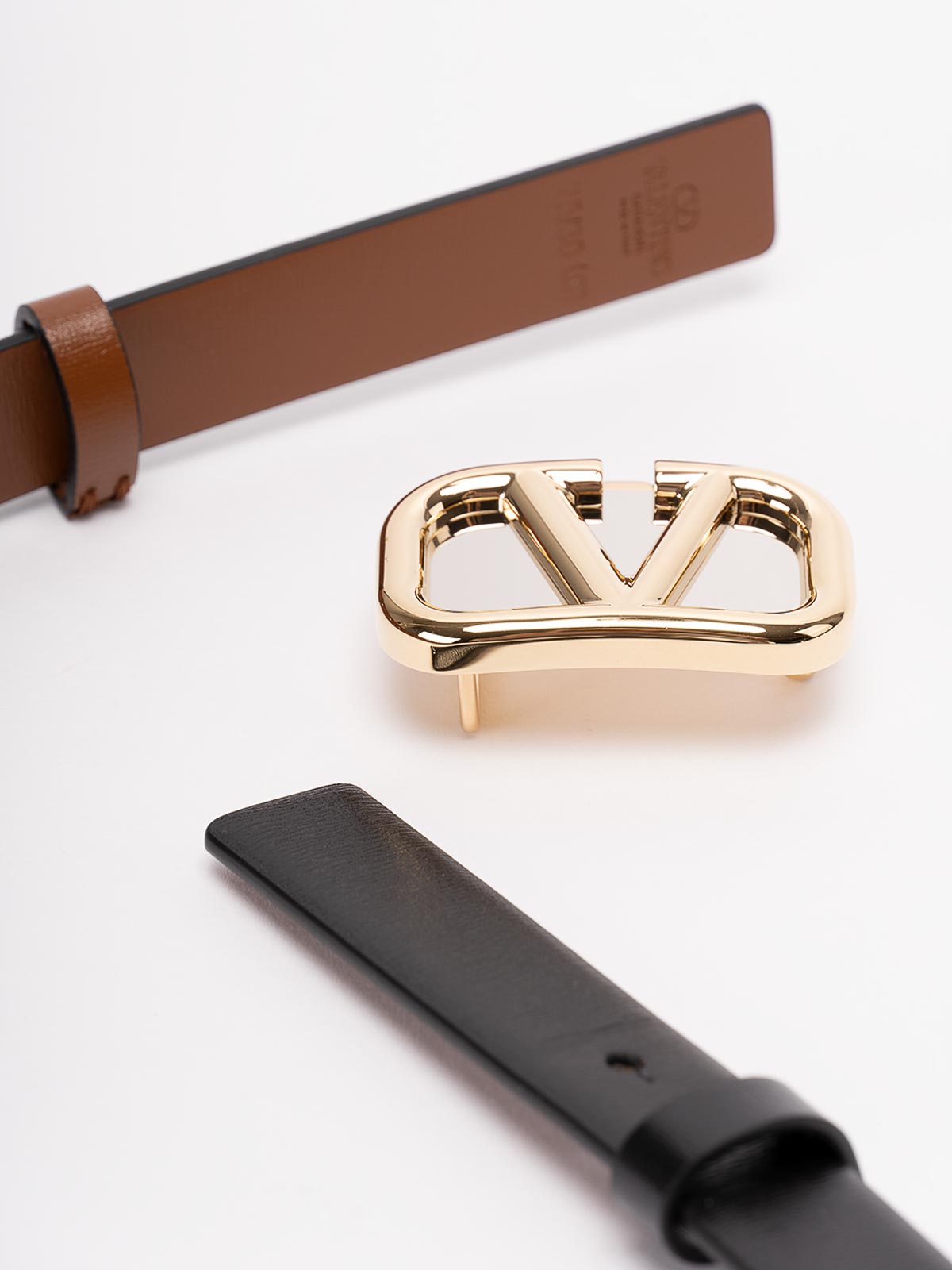 VLogo Signature buckle belt