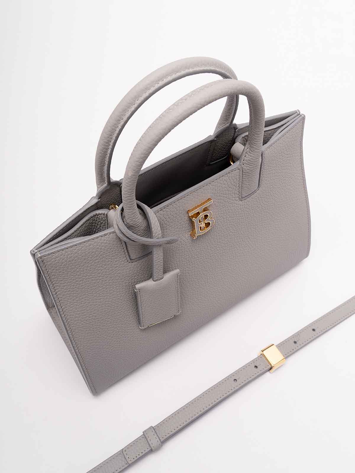 Burberry Mini `frances` tote bag - Grey - Women | 8072514