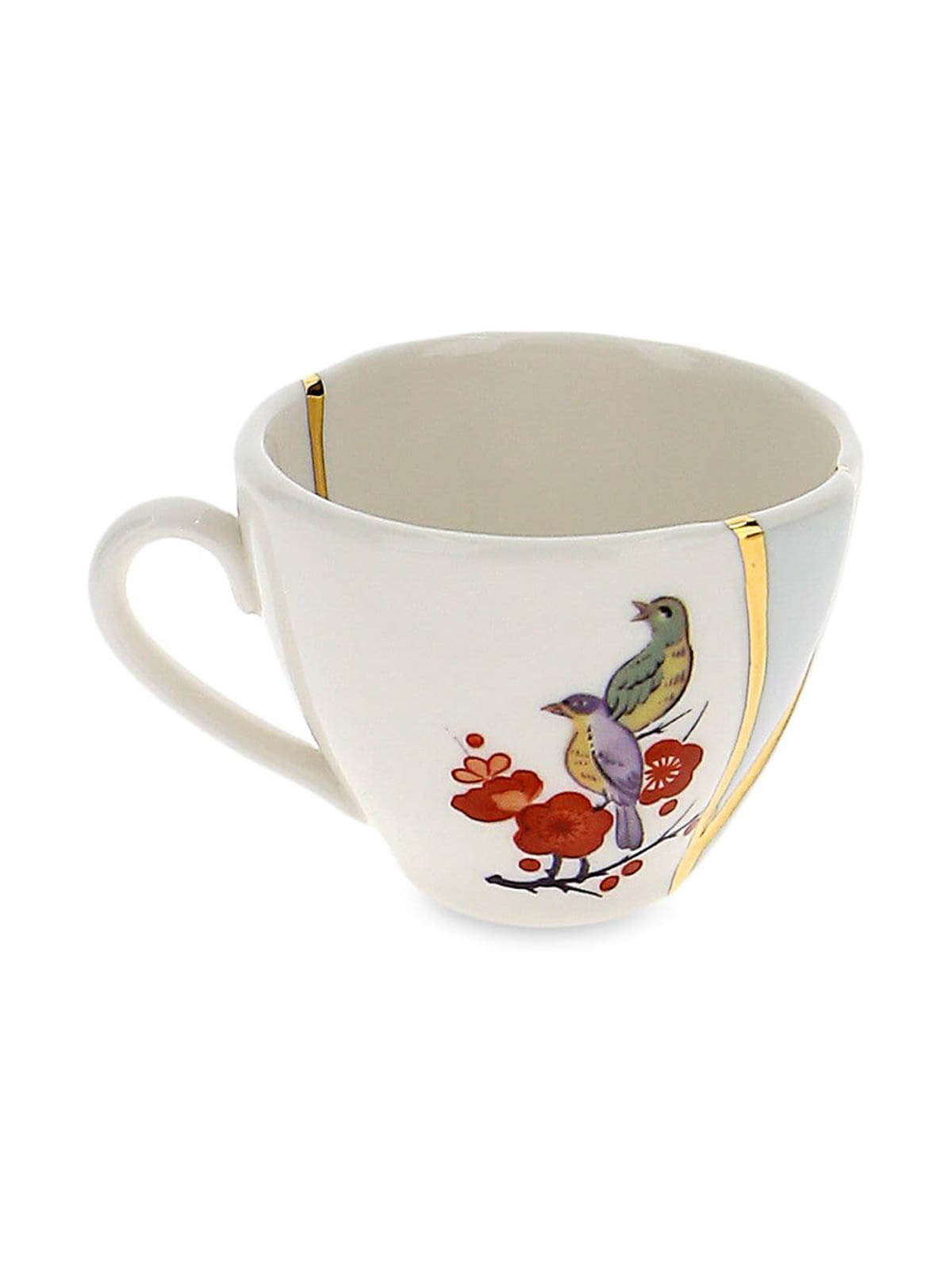 COFFEE CUP WITH SAUCER SELETTI KINTSUGI N 2 ART 09642 — LADUEMILA