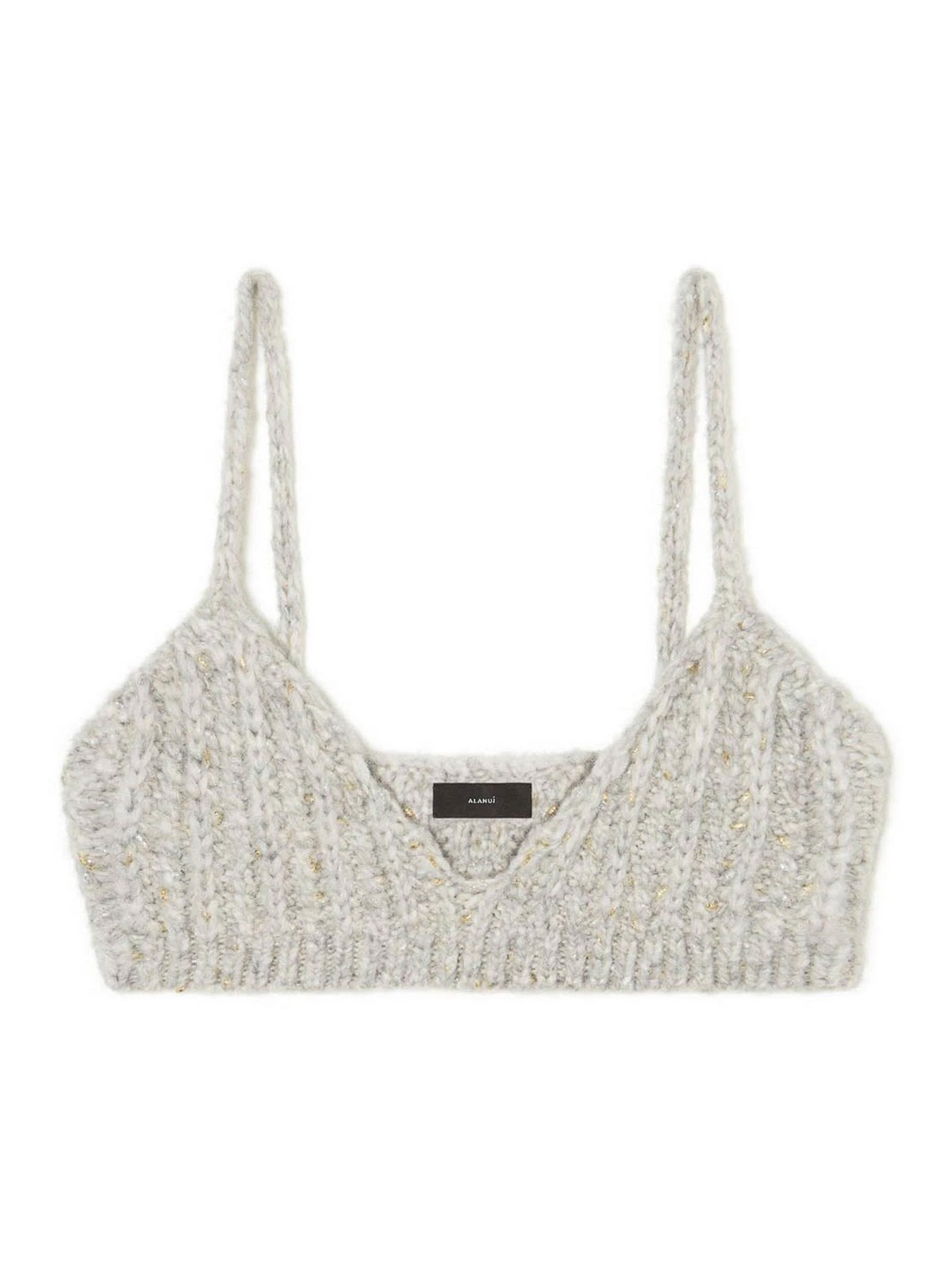 Alanui The astral knitted bralette