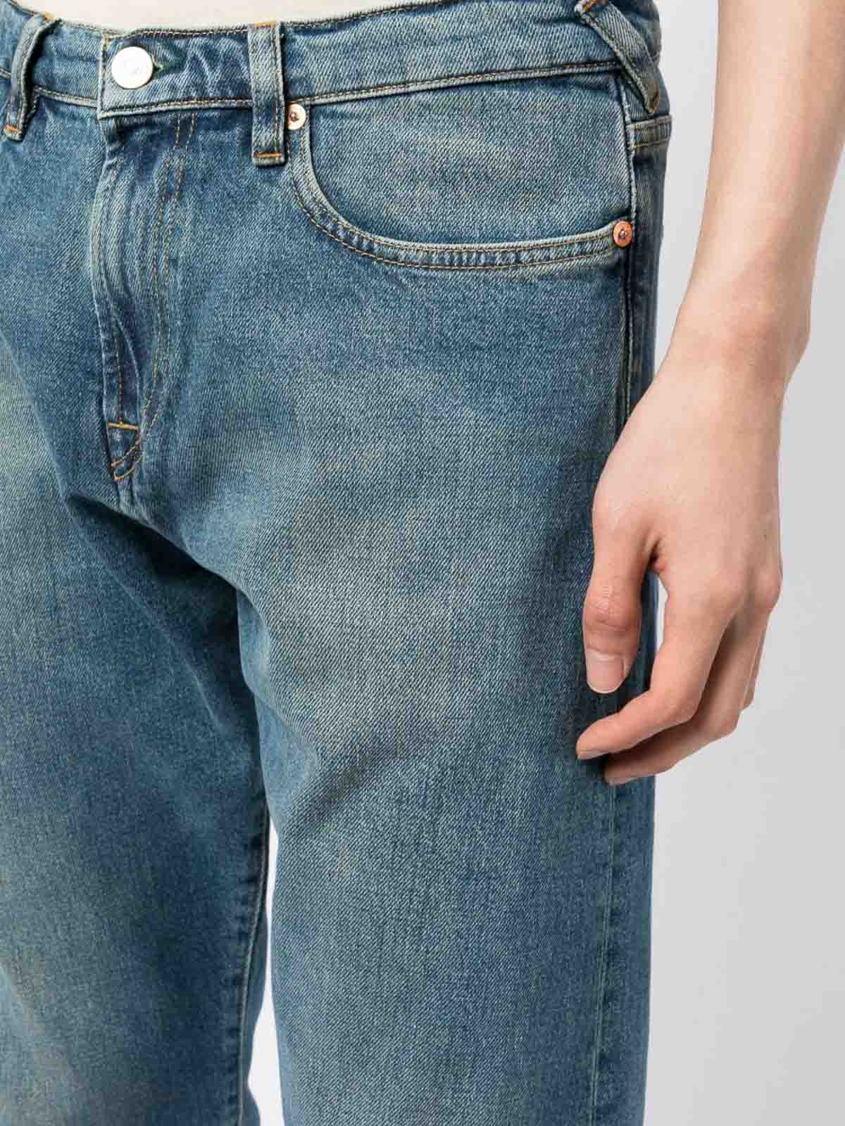 Shop Paul Smith Jeans Boot-cut - Lavado Oscuro In Dark Wash