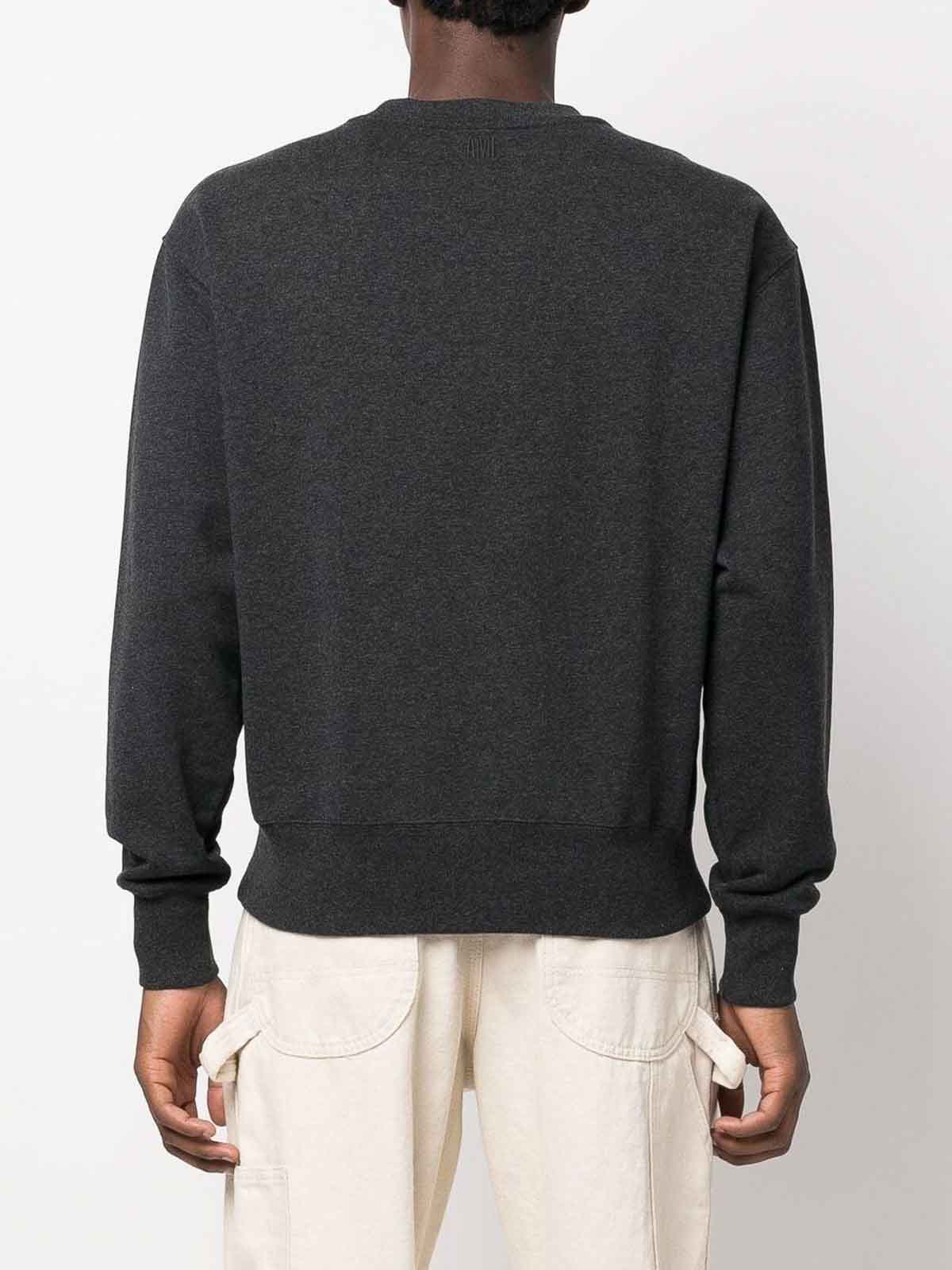 Ami Paris paris ami de coeur monogram jumper - Women|USW011739020