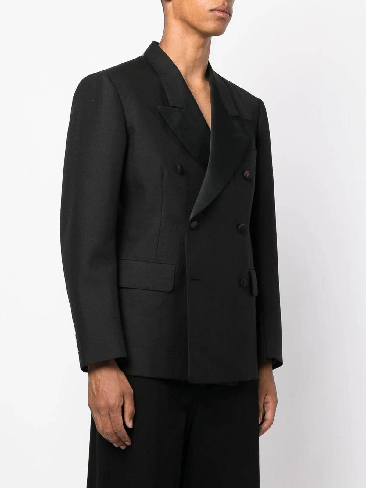 Blazers Maison Margiela - double-breasted blazer - SI1BN0003S49892900